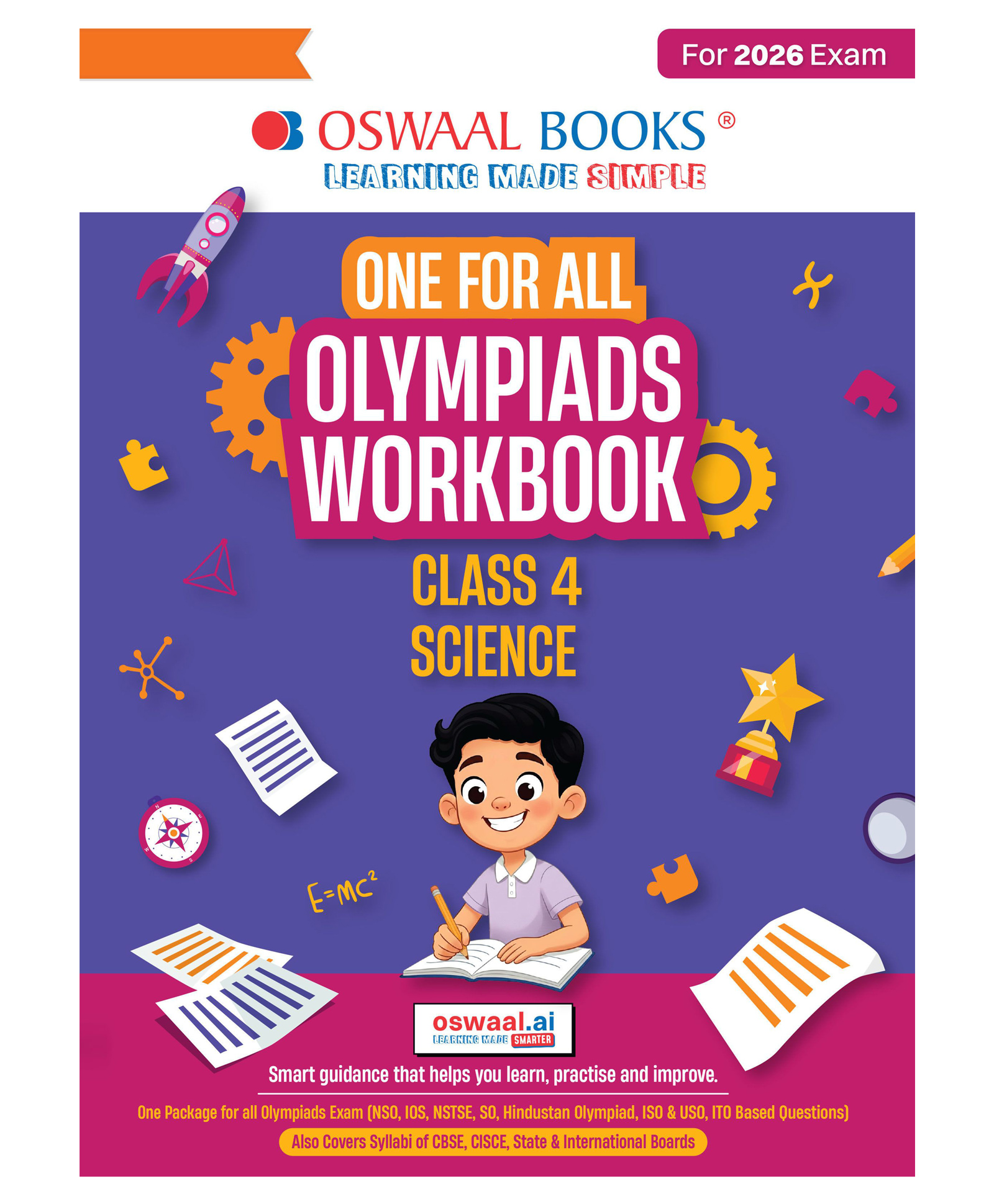 OSWAAL BOOKS One For All Olympiads Workbook Class 4 Science | Questions for SOF NSO & Other Olympiad Exams 2026 | With Sample Practice Papers & Oswaal.AI-image-28