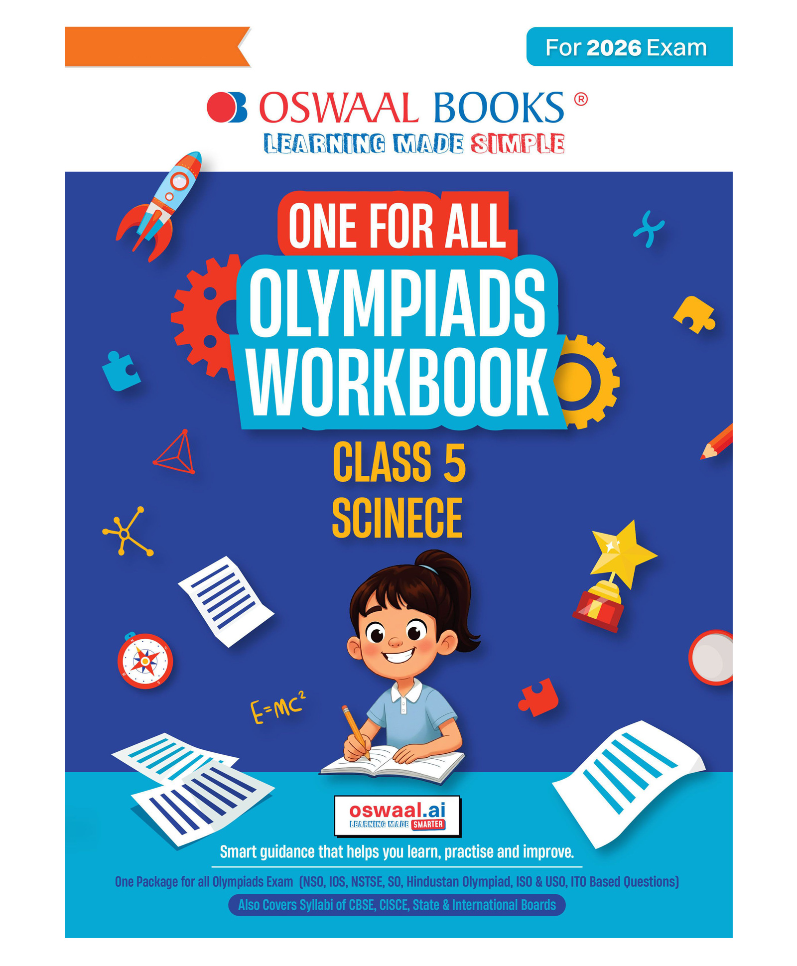 OSWAAL BOOKS One For All Olympiads Workbook Class 5 Science | Questions for SOF NSO & Other Olympiad Exams 2026 | With Sample Practice Papers & Oswaal.AI-image-40