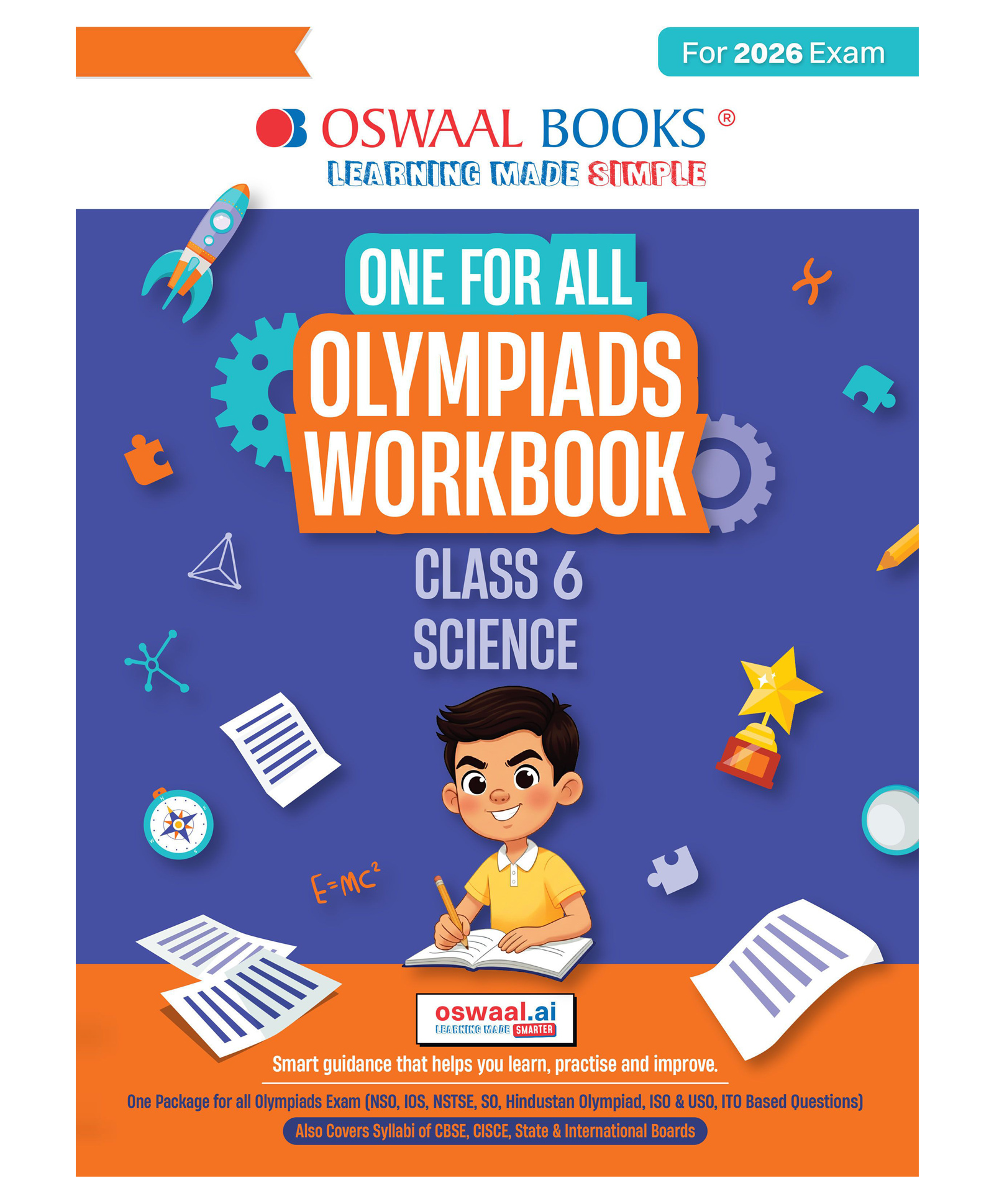 OSWAAL BOOKS One For All Olympiads Workbook Class 6 Science | Questions for SOF NSO & Other Olympiad Exams 2026 | With Sample Practice Papers & Oswaal.AI-image-26