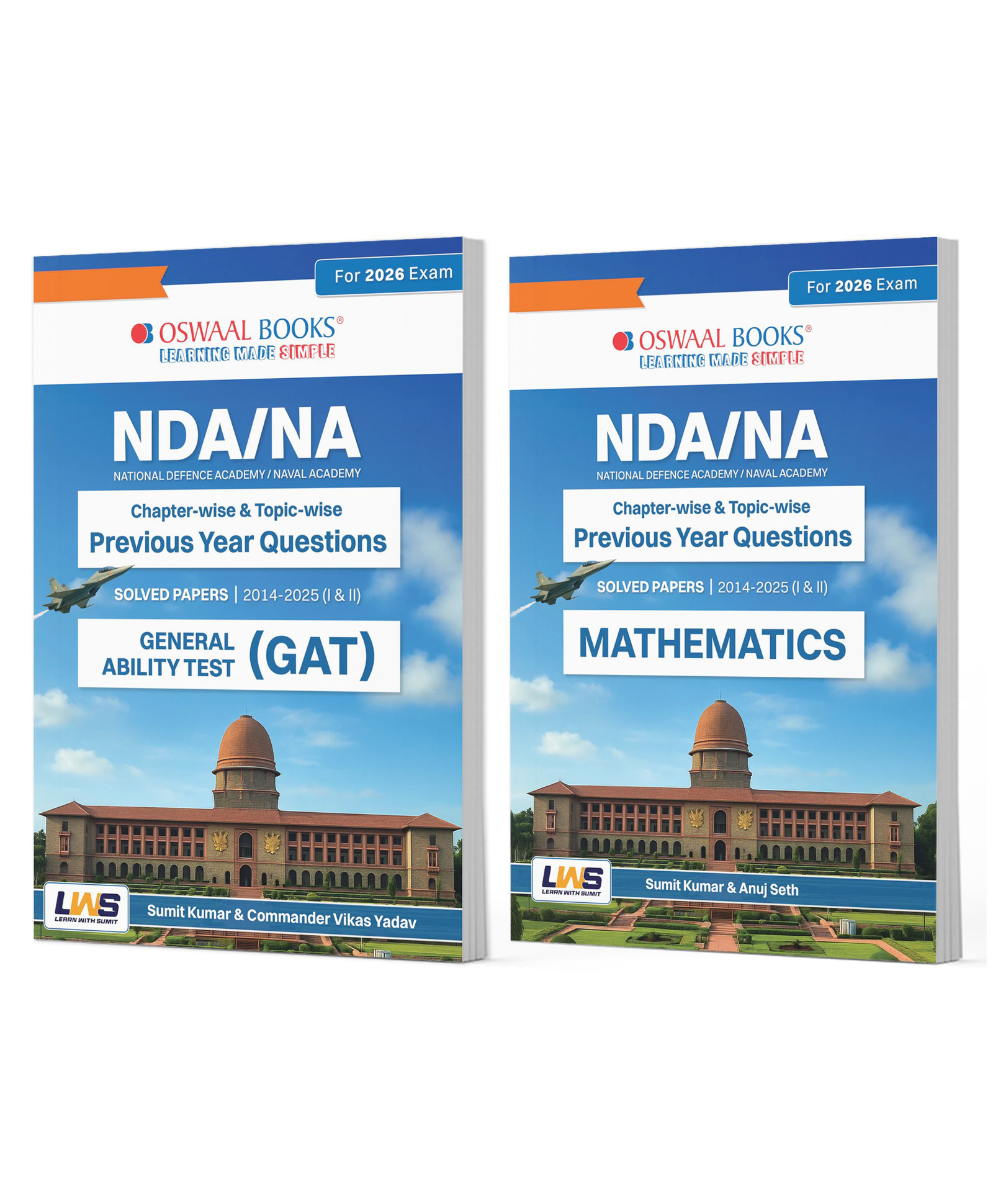 OSWAAL BOOKS NDA-NA (National Defence Academy/Naval Academy) Chapter-wise & Topic-wise Previous Year Questions Solved Papers (2014-2025) (II) Eng, General Studies, Maths (Set of 2 Books) For 2026 Exam-image-27