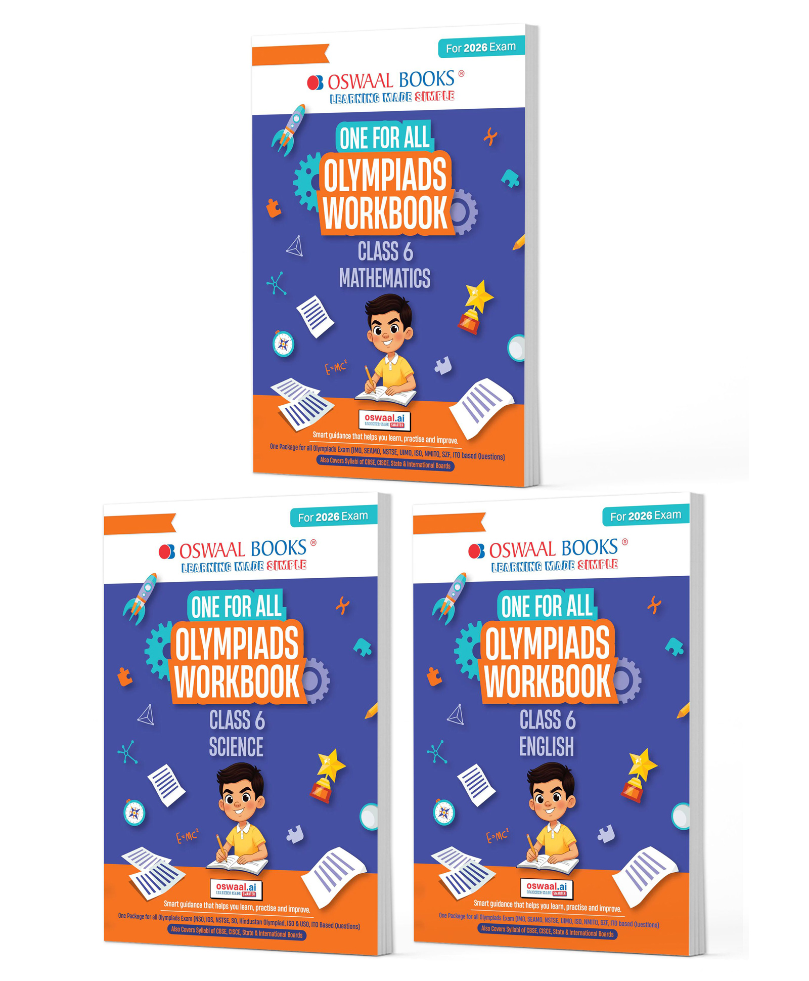 OSWAAL BOOKS One For All Olympiad Workbook Class 6 (Set of 3 Books) Maths, Science & English For 2026 Exam-picture-27