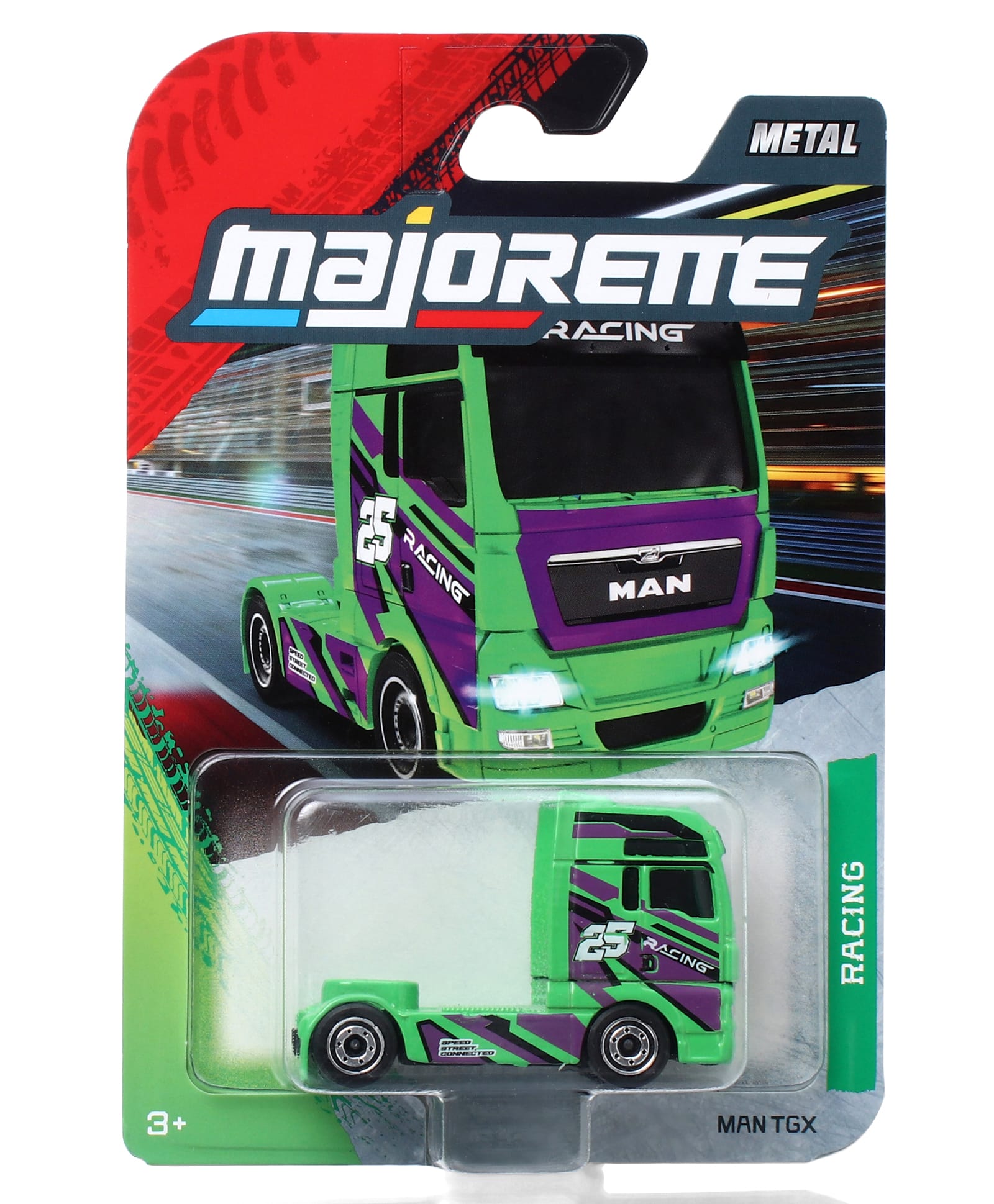 Majorette Man Tgx Die Cast Racing Premium Truck - Green-image-26