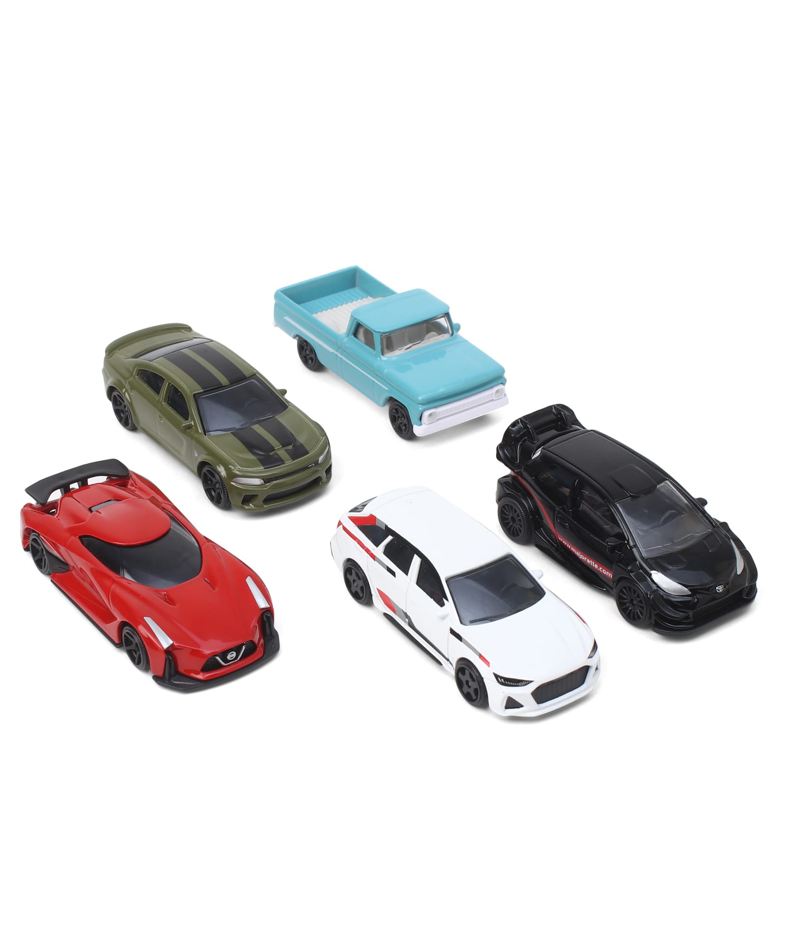 Majorette Ride Now Street Die Cast Free Wheel Moving Cars Pack of 5 - Multicolour-image-25