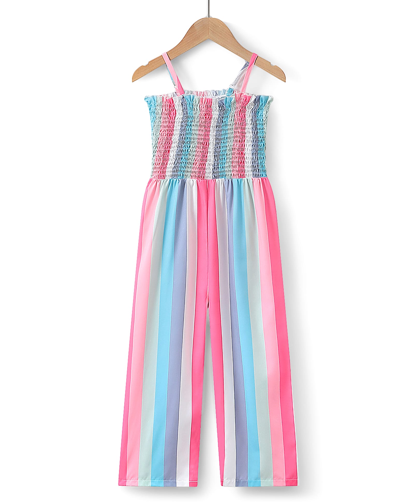 Mark & Mia Striped Sleeveless Jumpsuit -Multicolor-picture-34