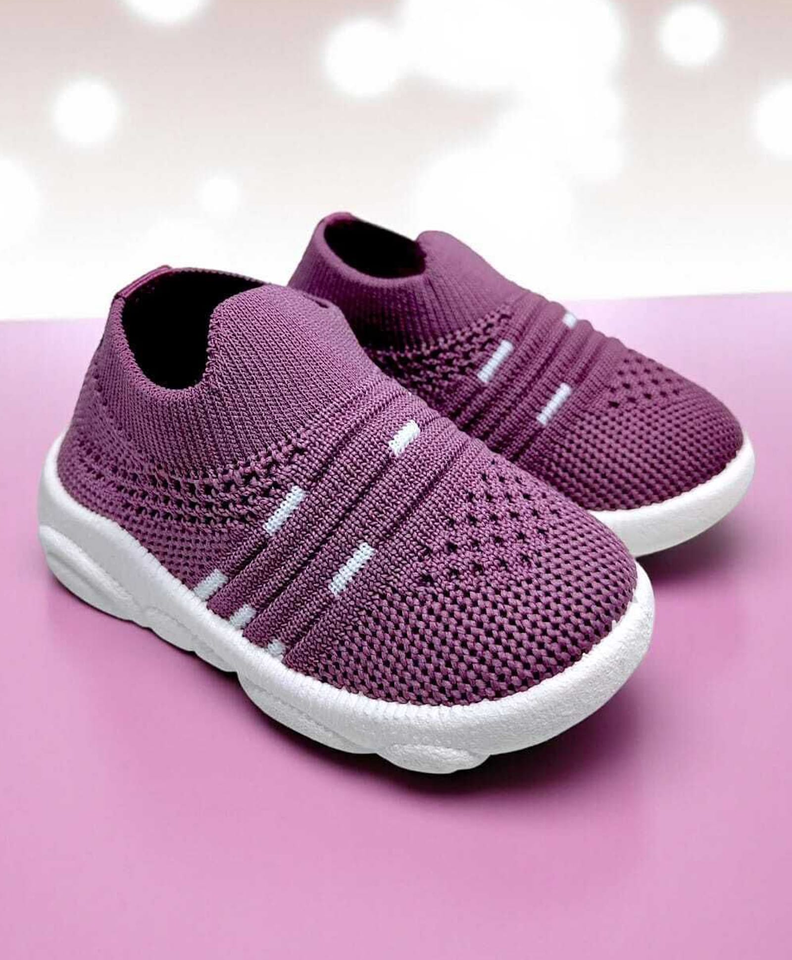 Binos Abstract Designed Slip On Shoes - Onion-image-17