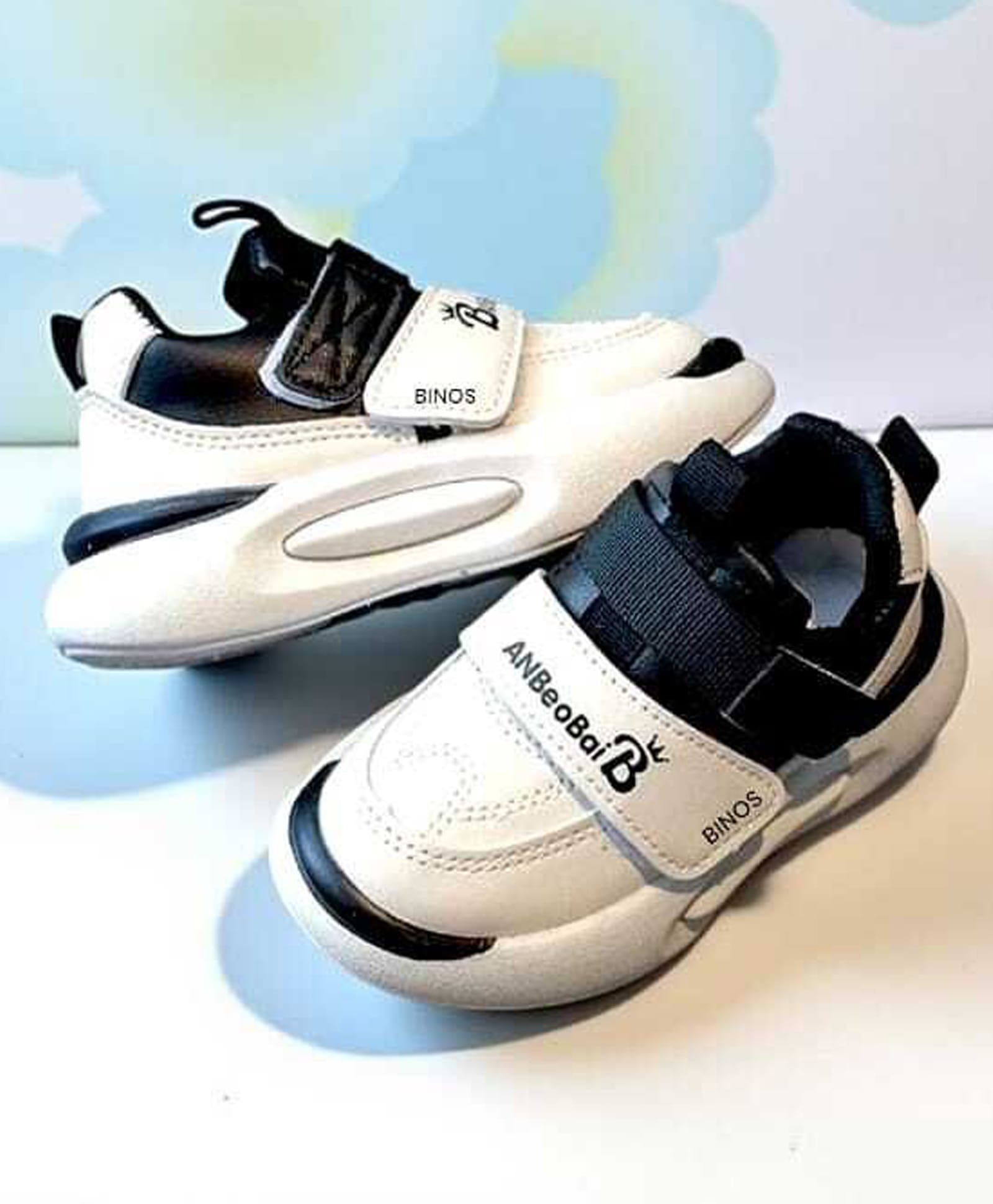 Binos Colour Blocked Velcro Closure Shoes - Black-picture-18