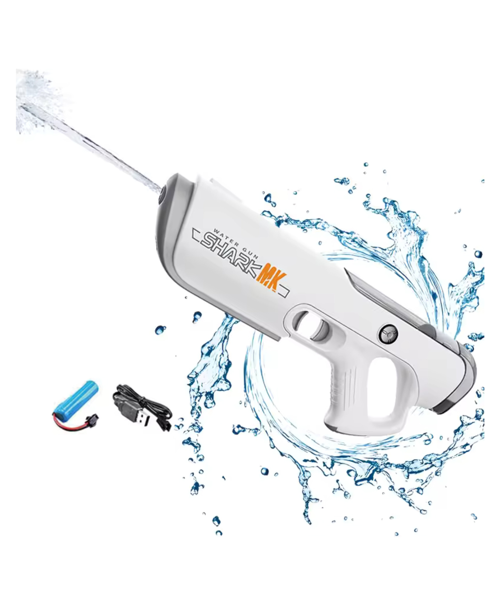 YAMAMA Electric High-Pressure Automatic Spray Water Gun Toy for Kids & Adults - Color May Vary