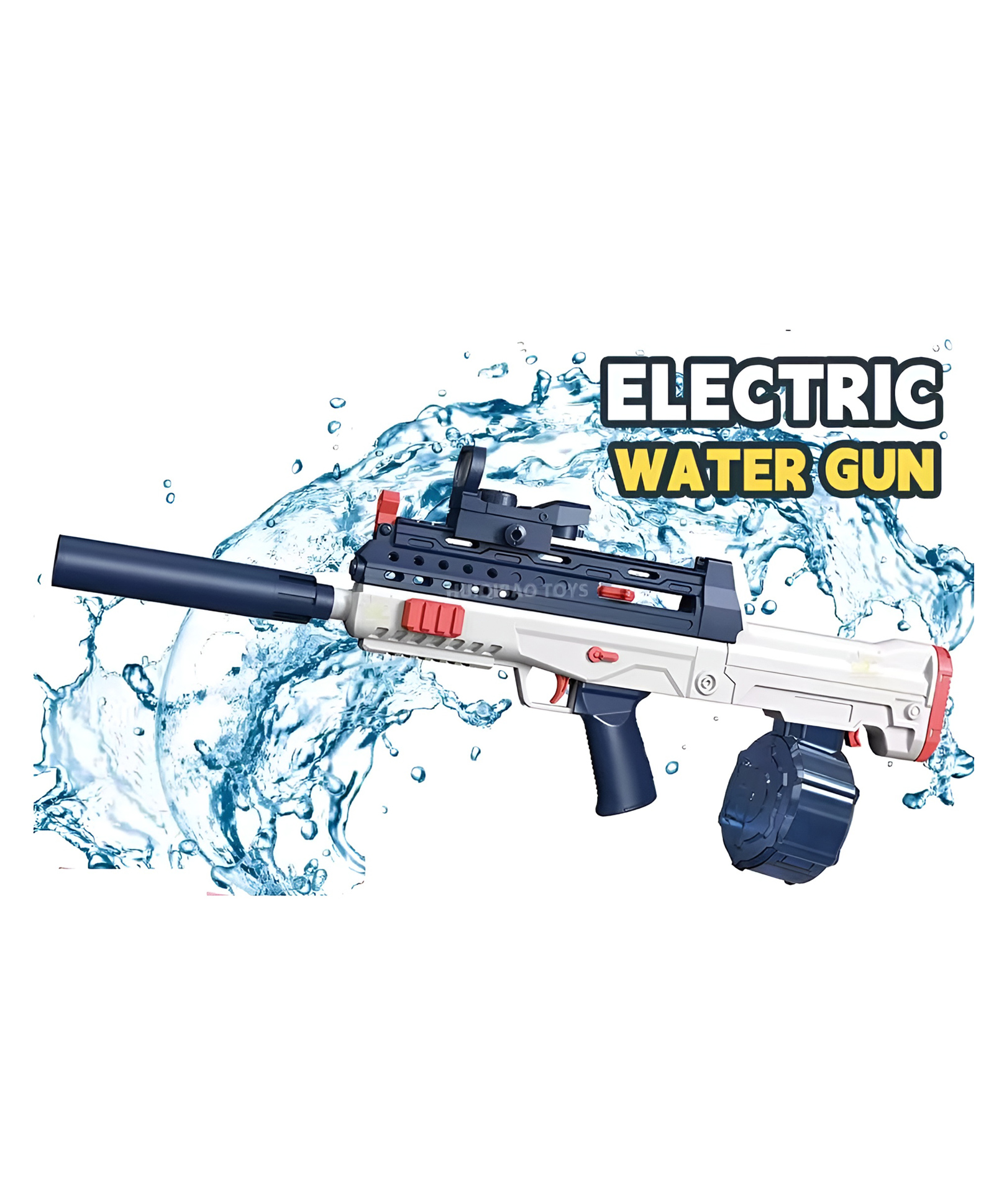 YAMAMA Realistic QBZ 95 Electric Repeater Automatic Water Spray Water Gun Toy - Navy Blue