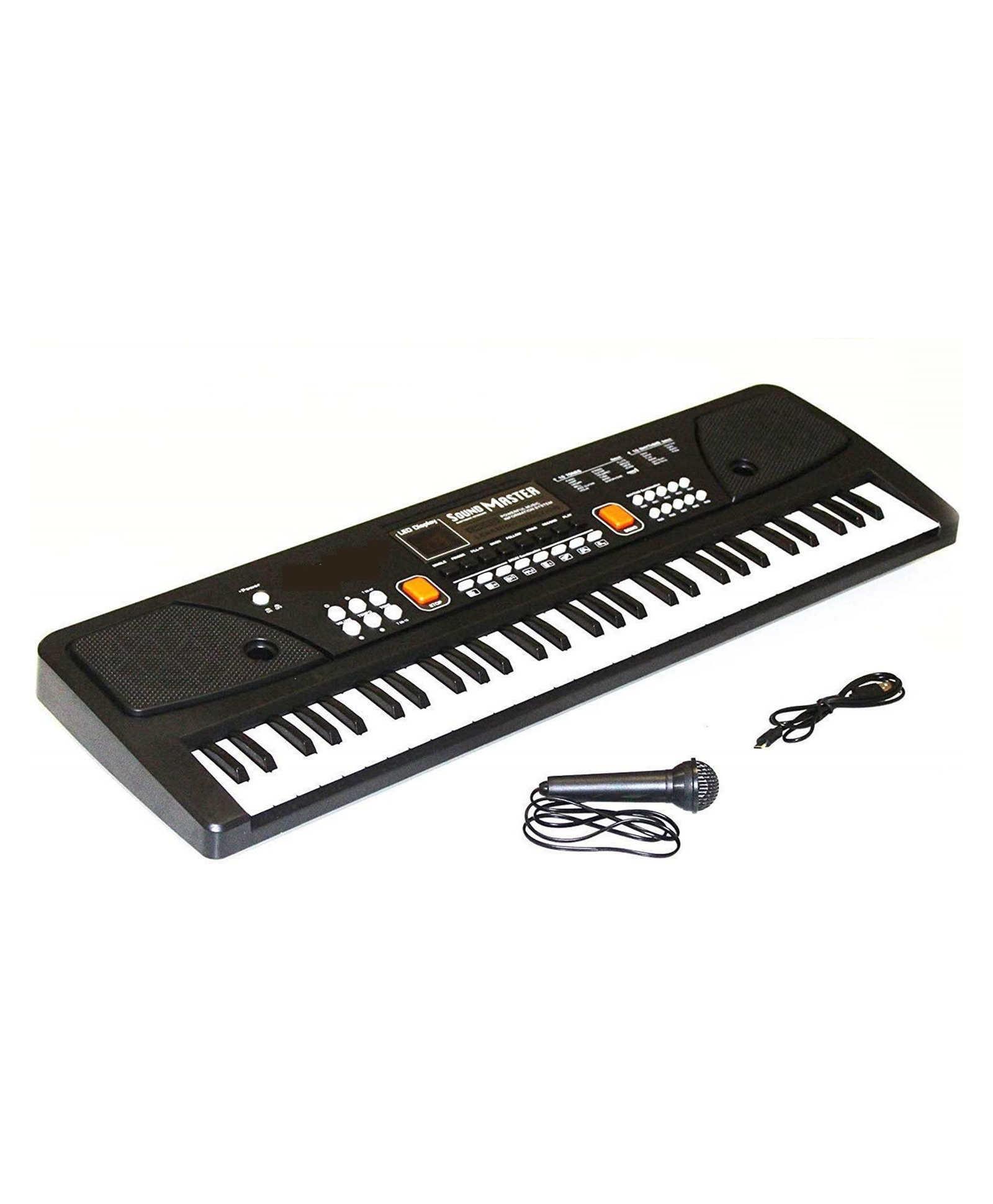 Sanjary Electronic 61 Keyboard Piano With Microphone, Multi Tone Rhythm, Recording Function, Educational Musical Toy For Kids Beginners color design may vary-image-11