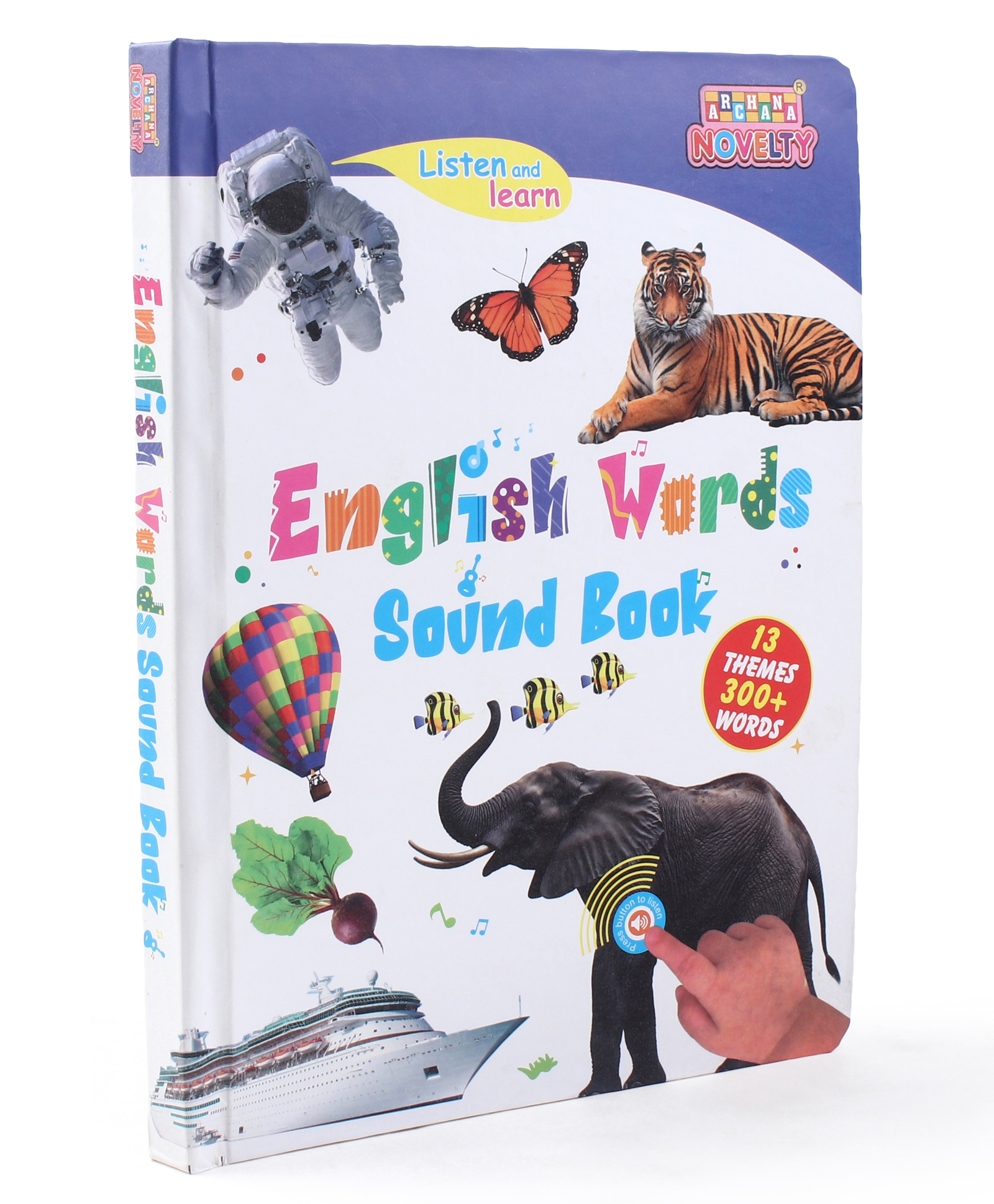Play Nation English Words Interactive Sound Book for Kids| Talking Learning Book with 300+ Words, 13 Educational Themes, Music & Audio Features| Vocabulary, Improves Pronunciation & Listening Skills-image-16