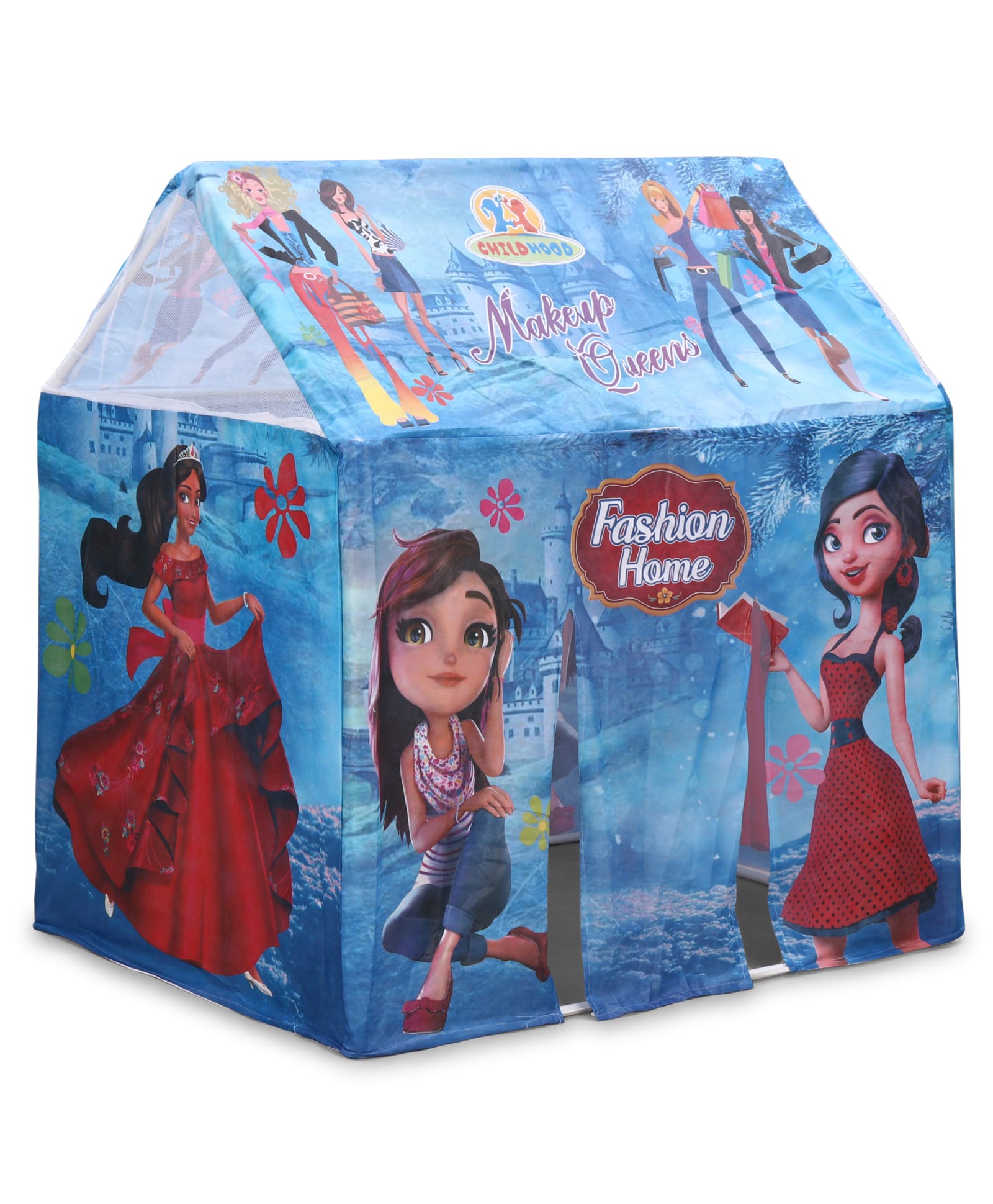 AAROHI TOYS Tent House With Fashion Home Print - Multicolor-picture-13