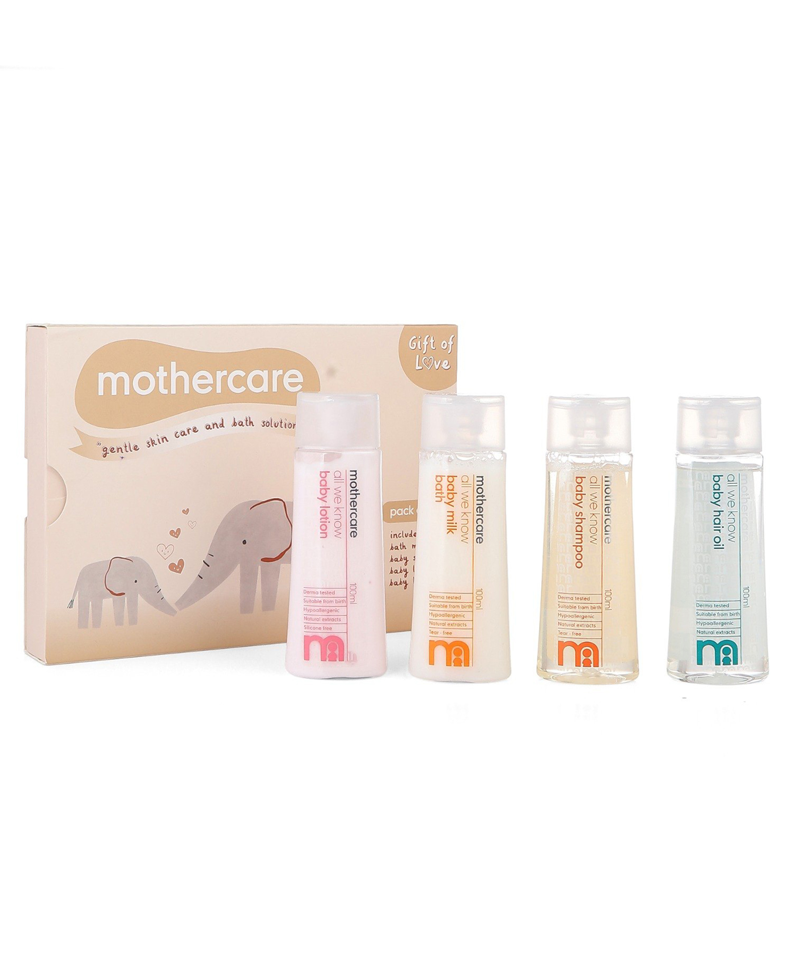 Mothercare Baby Travel Pack Of 4 - 100 ml Each-picture-10