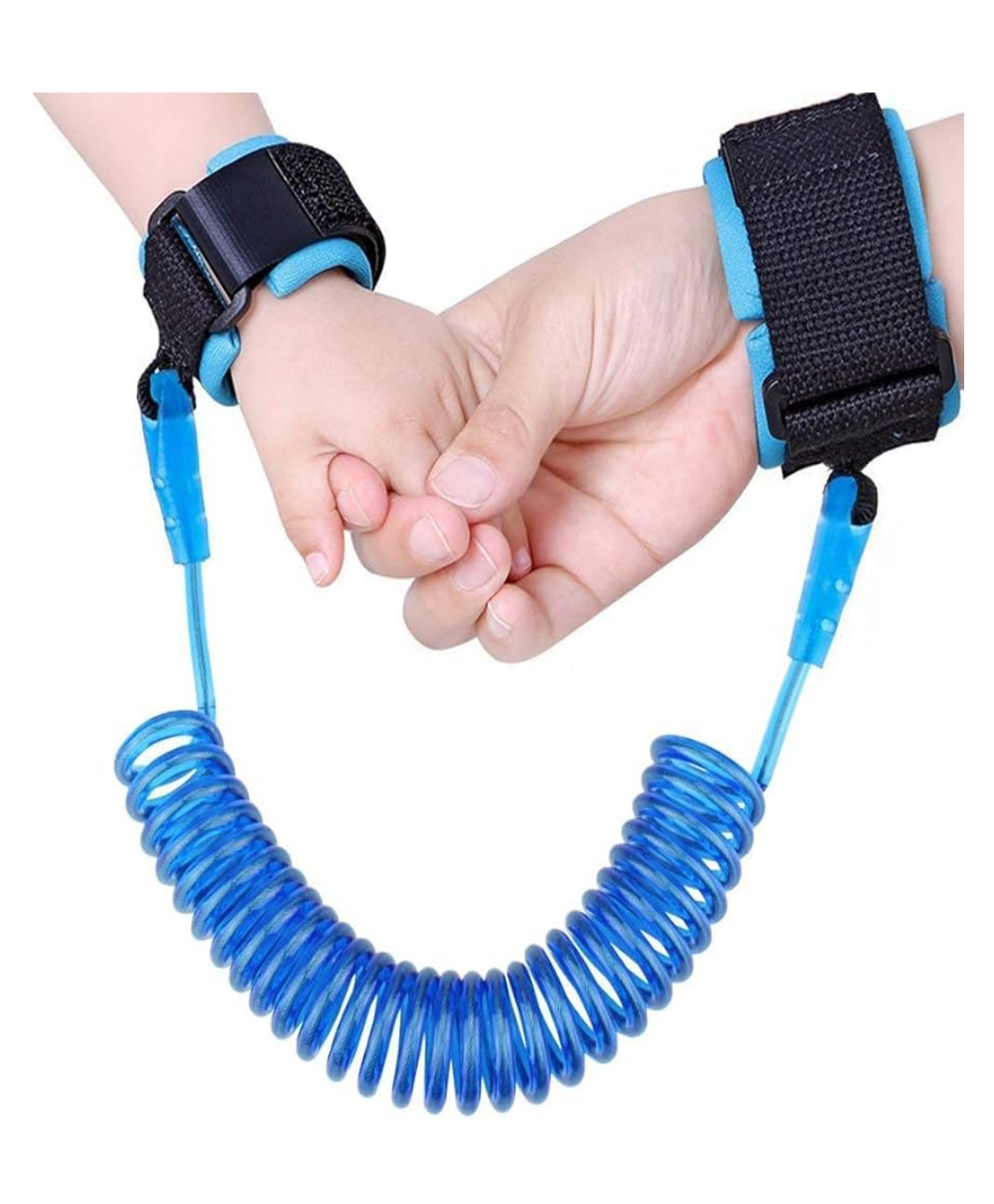 Totilo Anti Lost Safety Velcro Wrist Bracelet With Extra Long Harness- Blue-picture-27