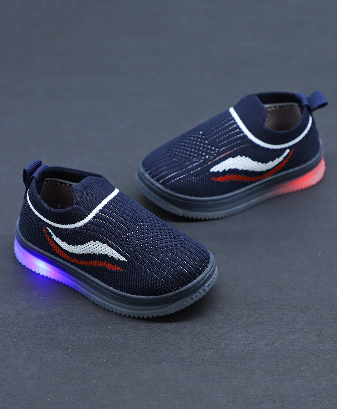 NEW STEPS Wave Designed LED Shoes - Blue-picture-13