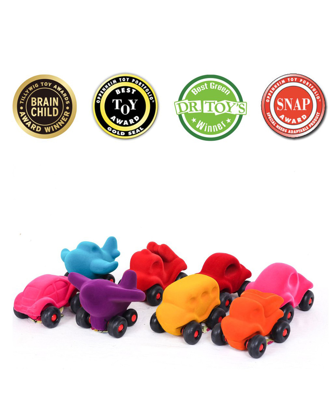 Rubbabu Little Vehicle Assortment (B) Toys Multi color-picture-23