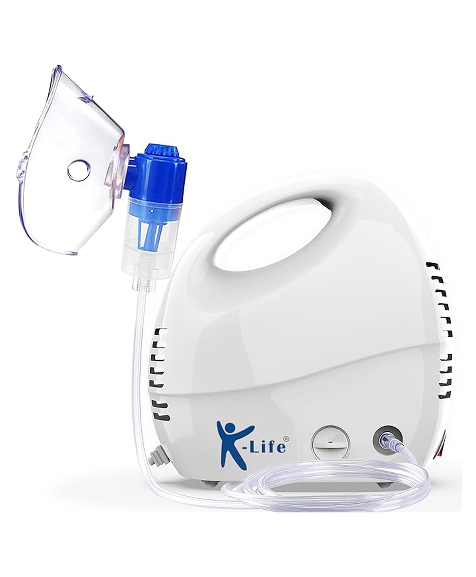 K-life 103 Steam Respiratory Machine Kit For Baby Adults kids Asthma Inhaler Patients Nebulizer (White)-image-39