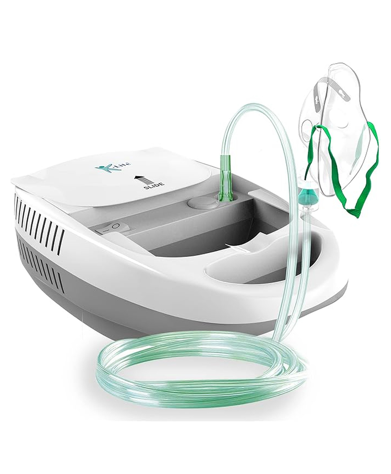 K-life 108 Steam Respiratory Machine Kit For Baby Adults kids Asthma Inhaler Patients Nebulizer (White)-image-40