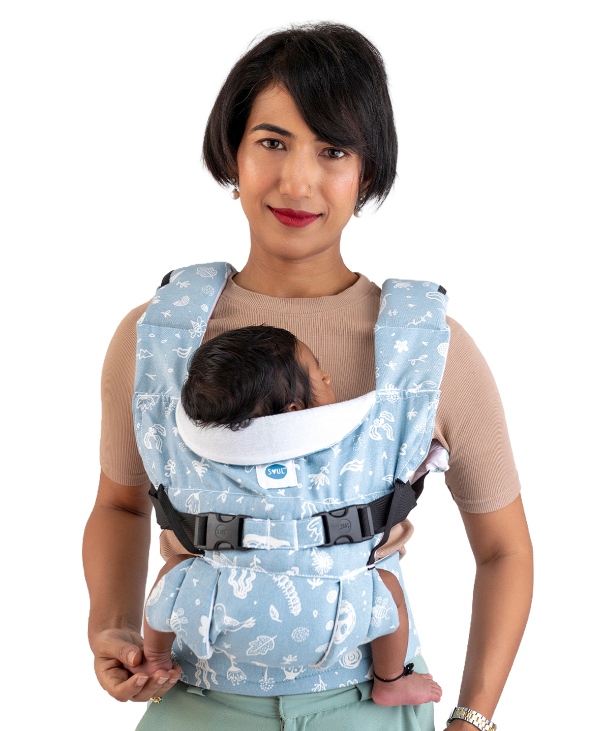 Soulslings Lali Baby Carrier- Frost