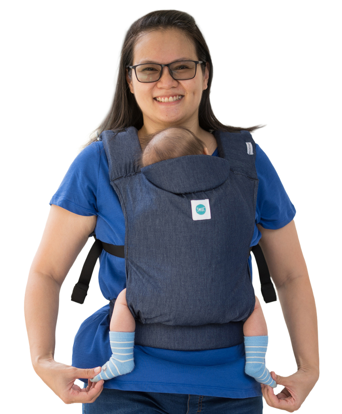 Soulslings Mitra Baby Carrier- Denim-image-23