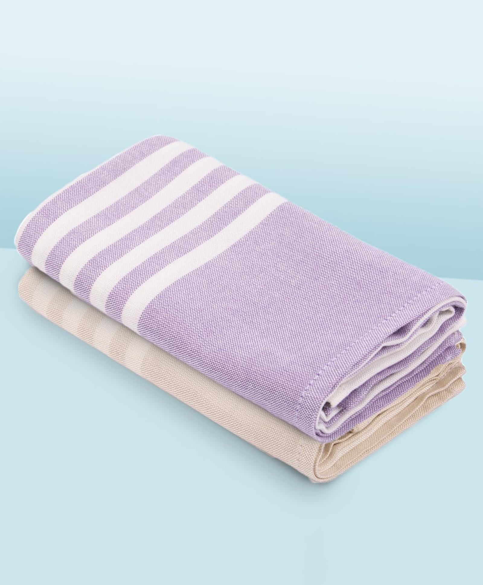 Mush Bamboo Turkish Hand Towel Pack of 2 (Grey)-image-34