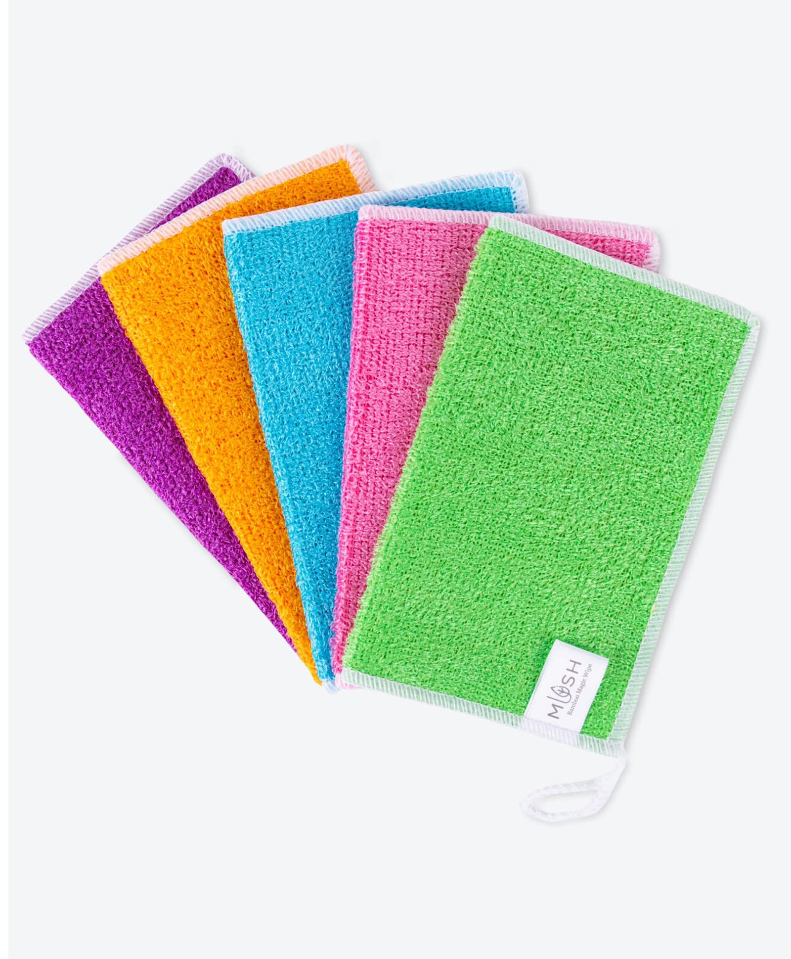 Mush Bamboo Kitchen Towel Pack Of 5 - Assorted-picture-20