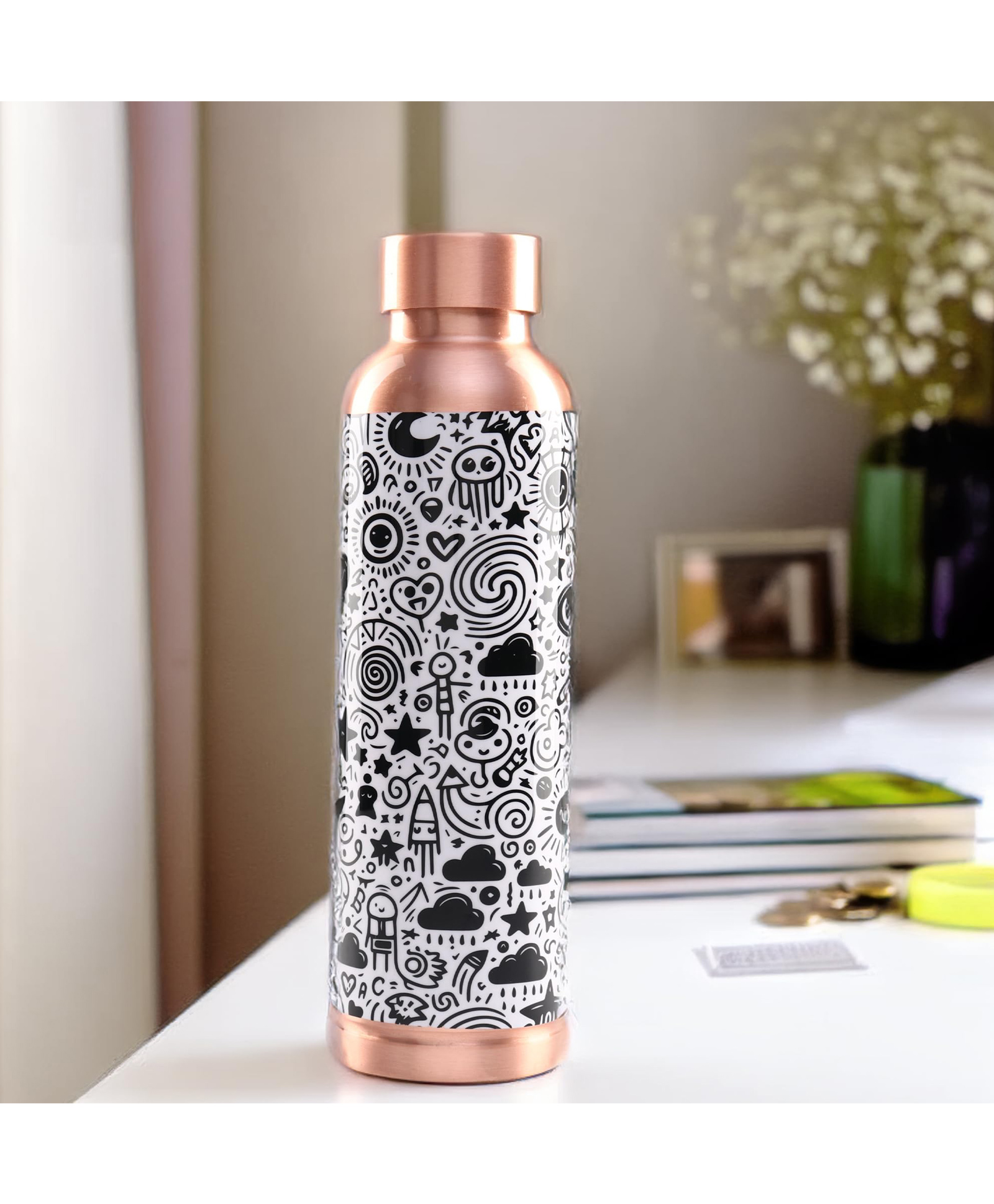 Copper Bottle 950 ML DoodlyDoo-image-47