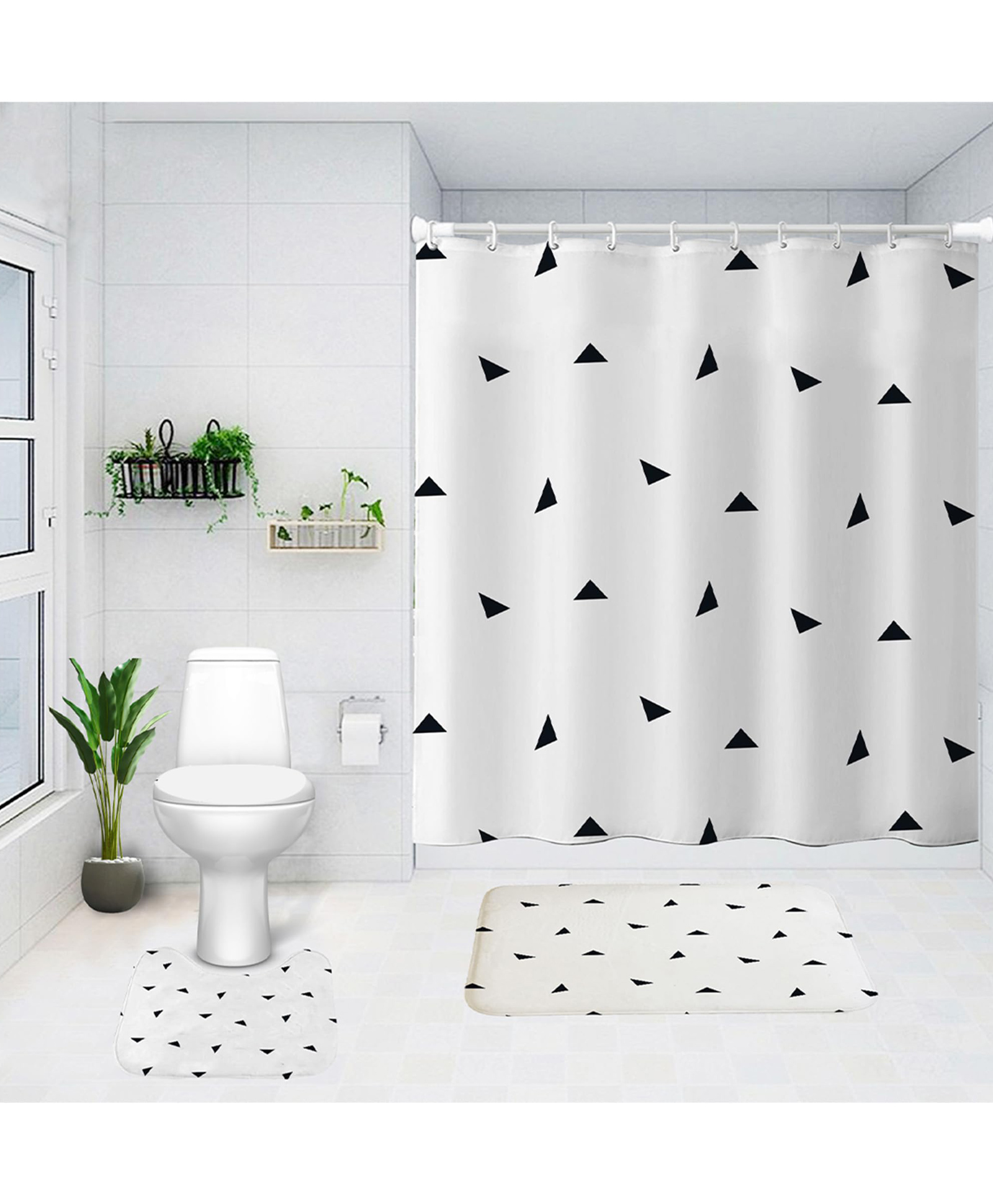 the better home Curtain Set | YX0028- 3T | Multicolour-picture-19