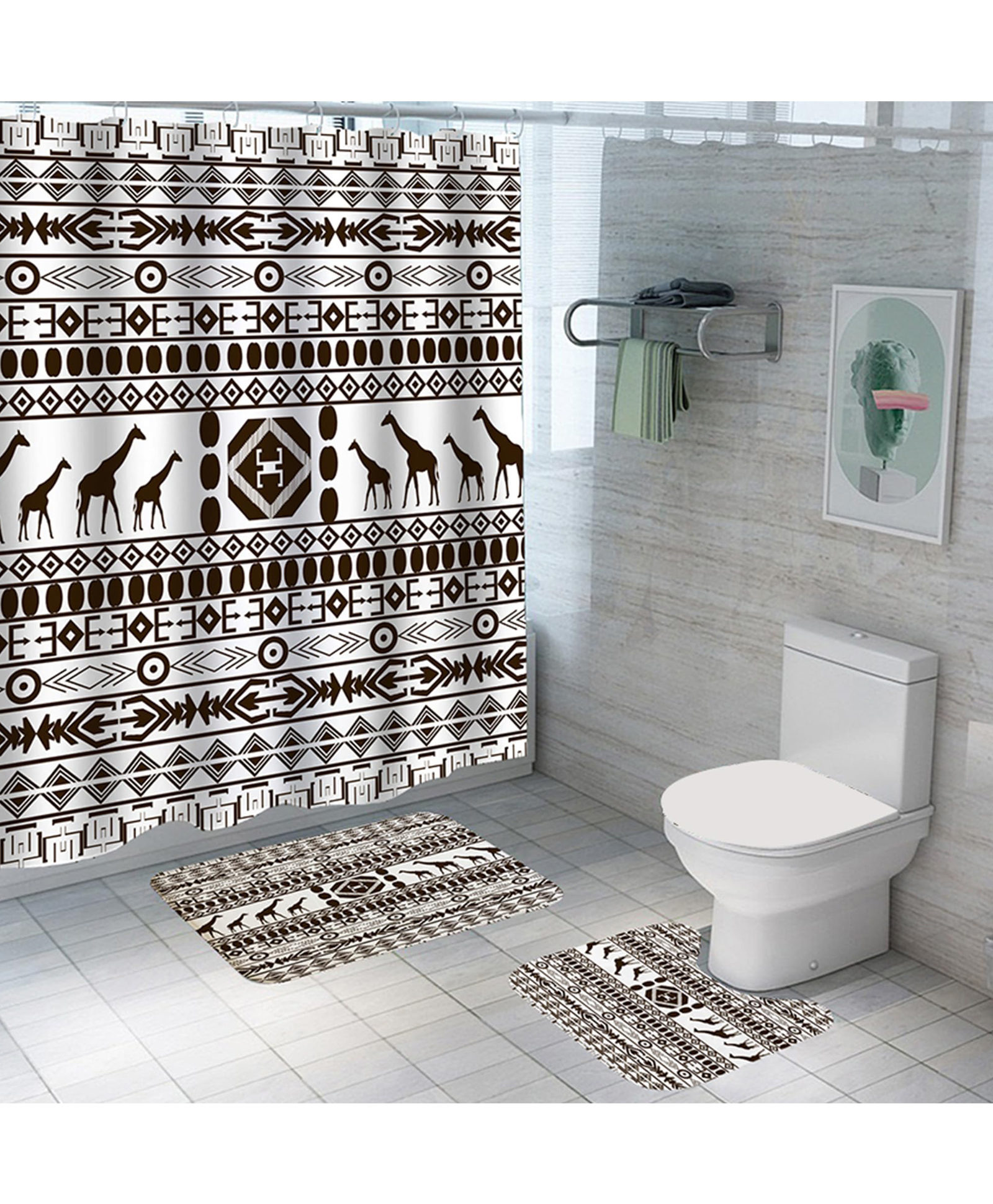 the better home Curtain Set | YF211-3T | Multicolour-picture-20