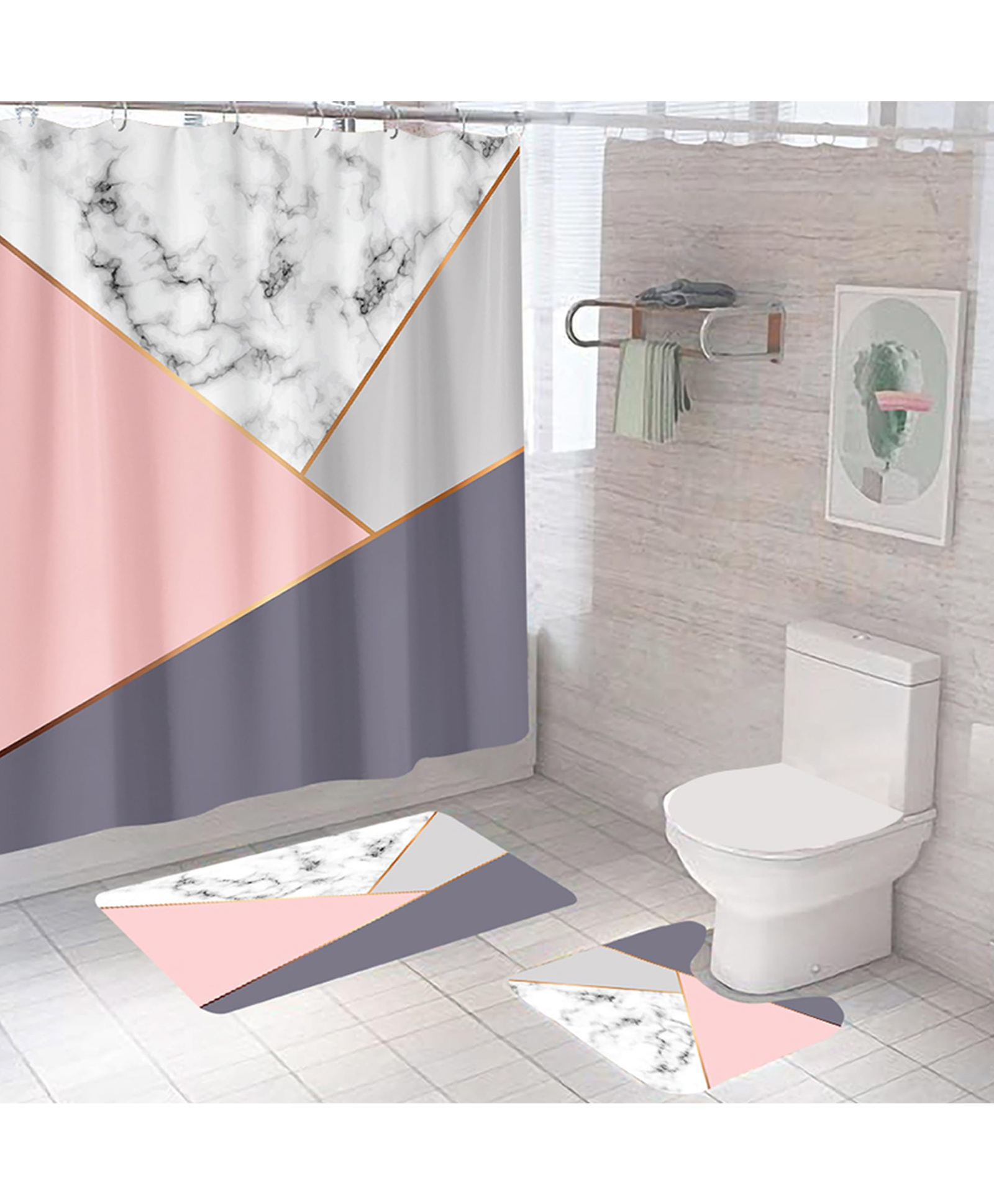 the better home Curtain Set | XTL520-3T | Multicolour | Set of 3 pcs-picture-13