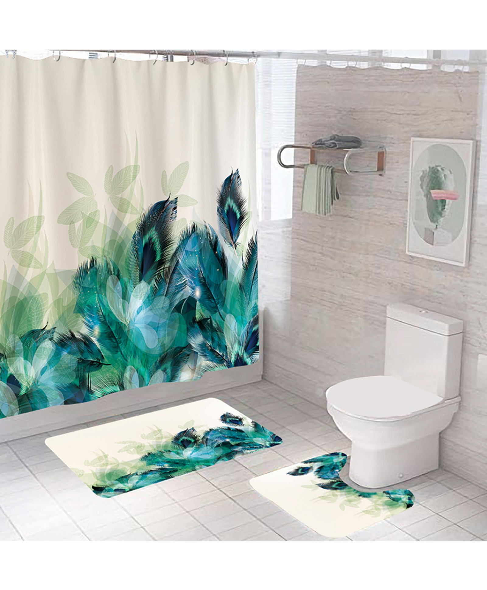 Curtain Set | XTL201-3T | Multicolour | Set of 3 pcs-image-40