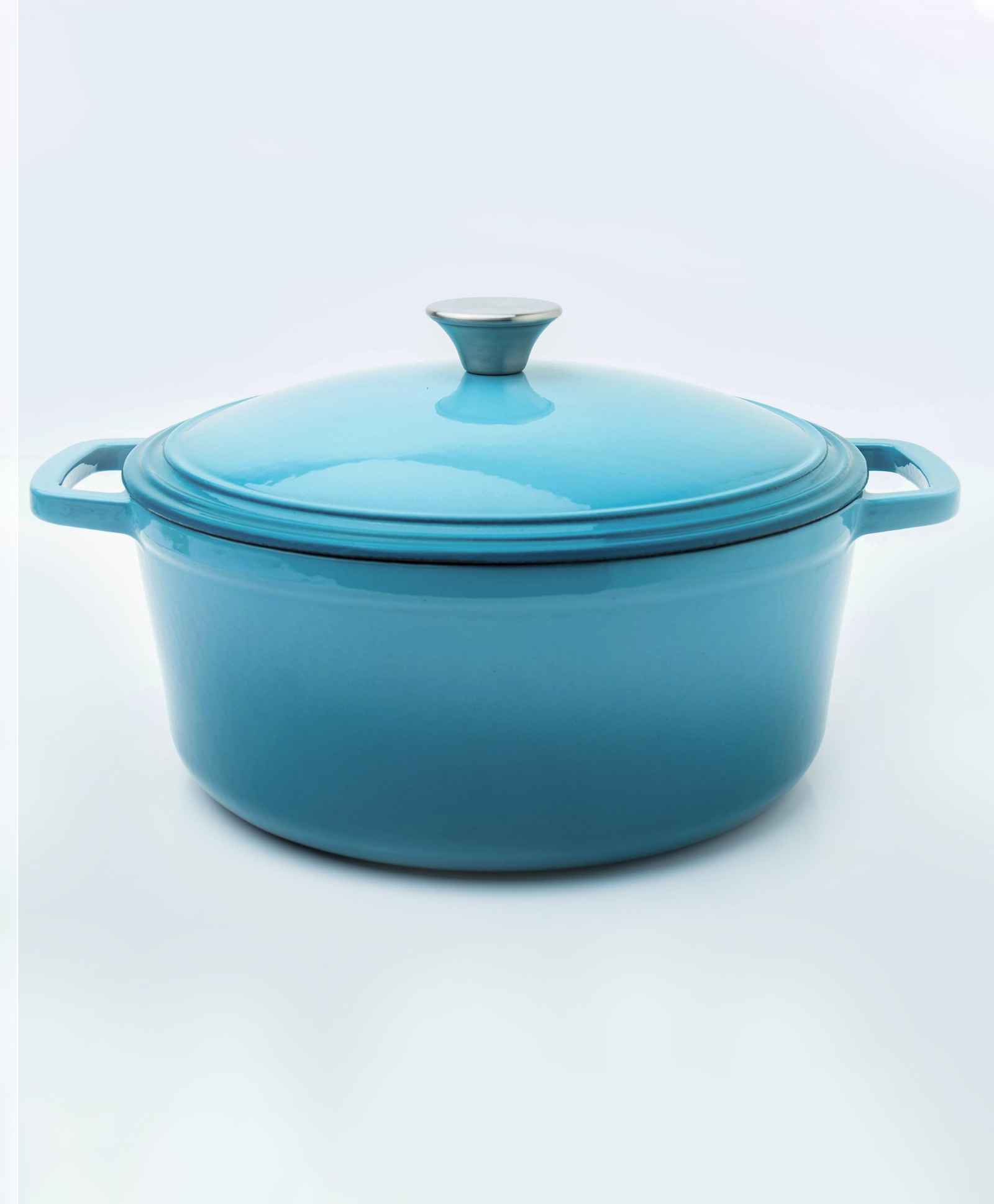The Better Home Rustic Series Cast Iron Dutch Oven (5L) | Enamel Coated Biryani Handi Pot Heavy Bottom | Handi With Lid For Cooking | Rust Proof Iron Pot | Gas & Induction Cookware (Blue)-image-41