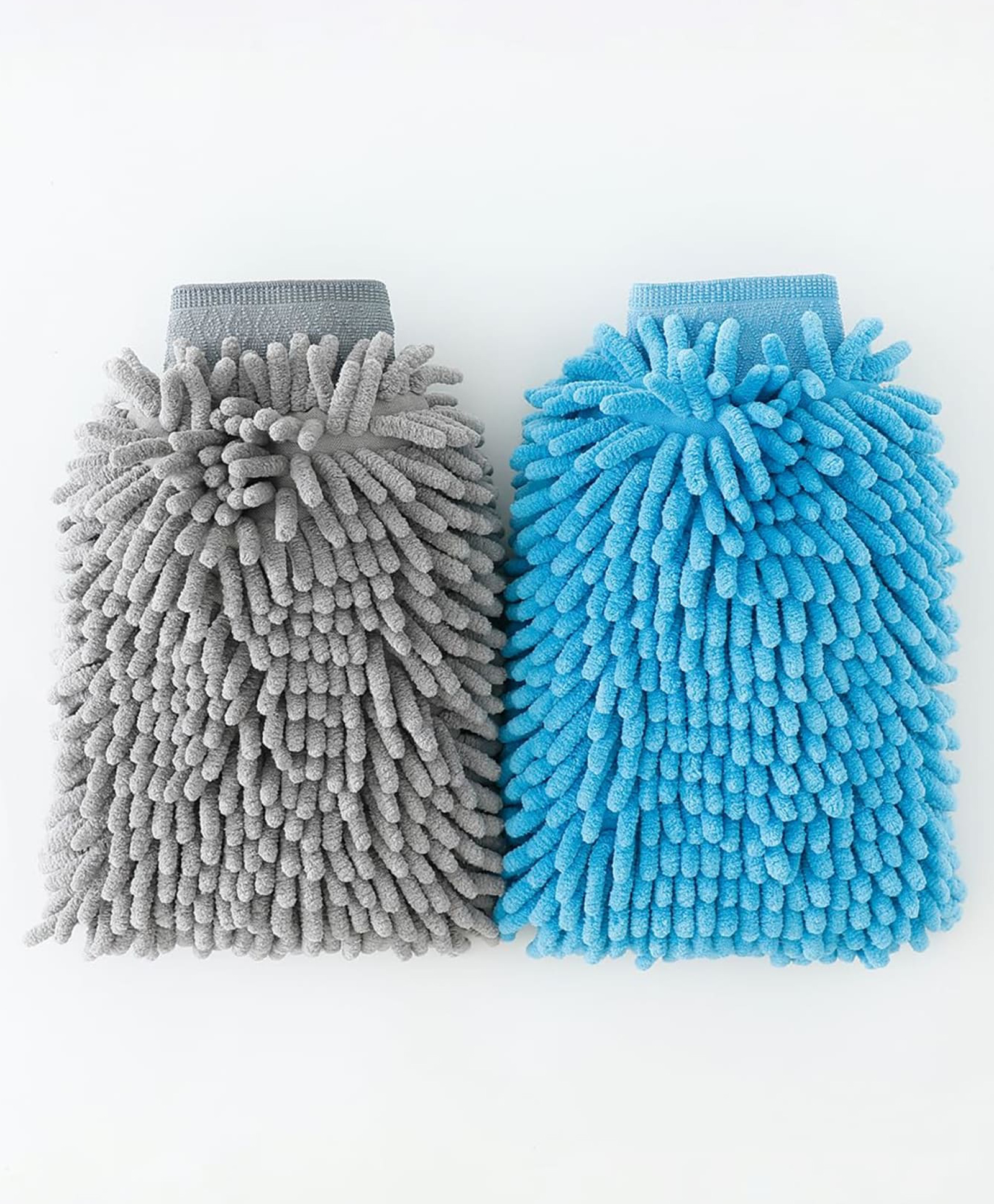1 Chenille Microfiber Wash Mittdouble sided|SHXNEFSST1|grey|1 Chenille Microfiber Wash Mittdouble sided|SHXNEFSST2|blue-image-4