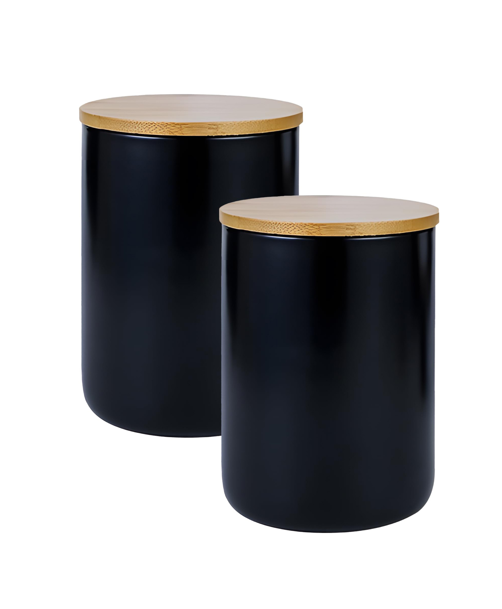 the better home 2 Ceramic Jar | 800ml | Black | YX06-M-BK-picture-13