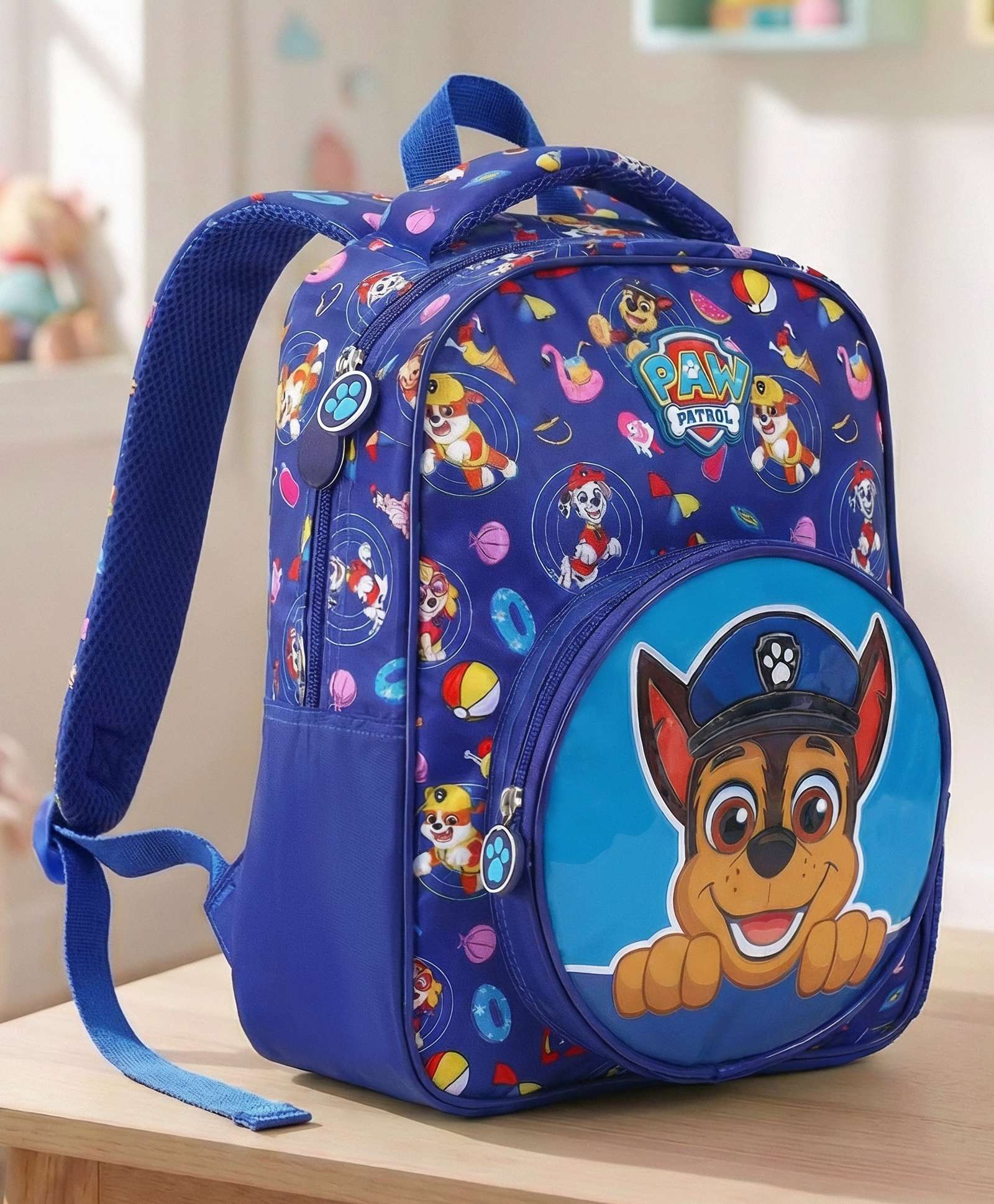 Paw Patrol Height 13 Inches School Bag 10.5 Litres 1 Compartment, 1 Front Pocket - Blue-picture-15