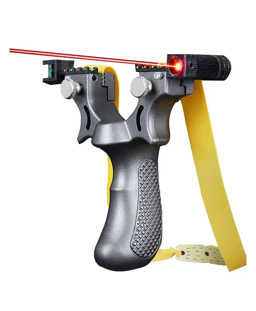 ADKD Laser Guided Slingshot Gilore Toy for Kids Adjustable Grip Outdoor Target Practice Toy- Pack of 1 (without Bullet)-image-1