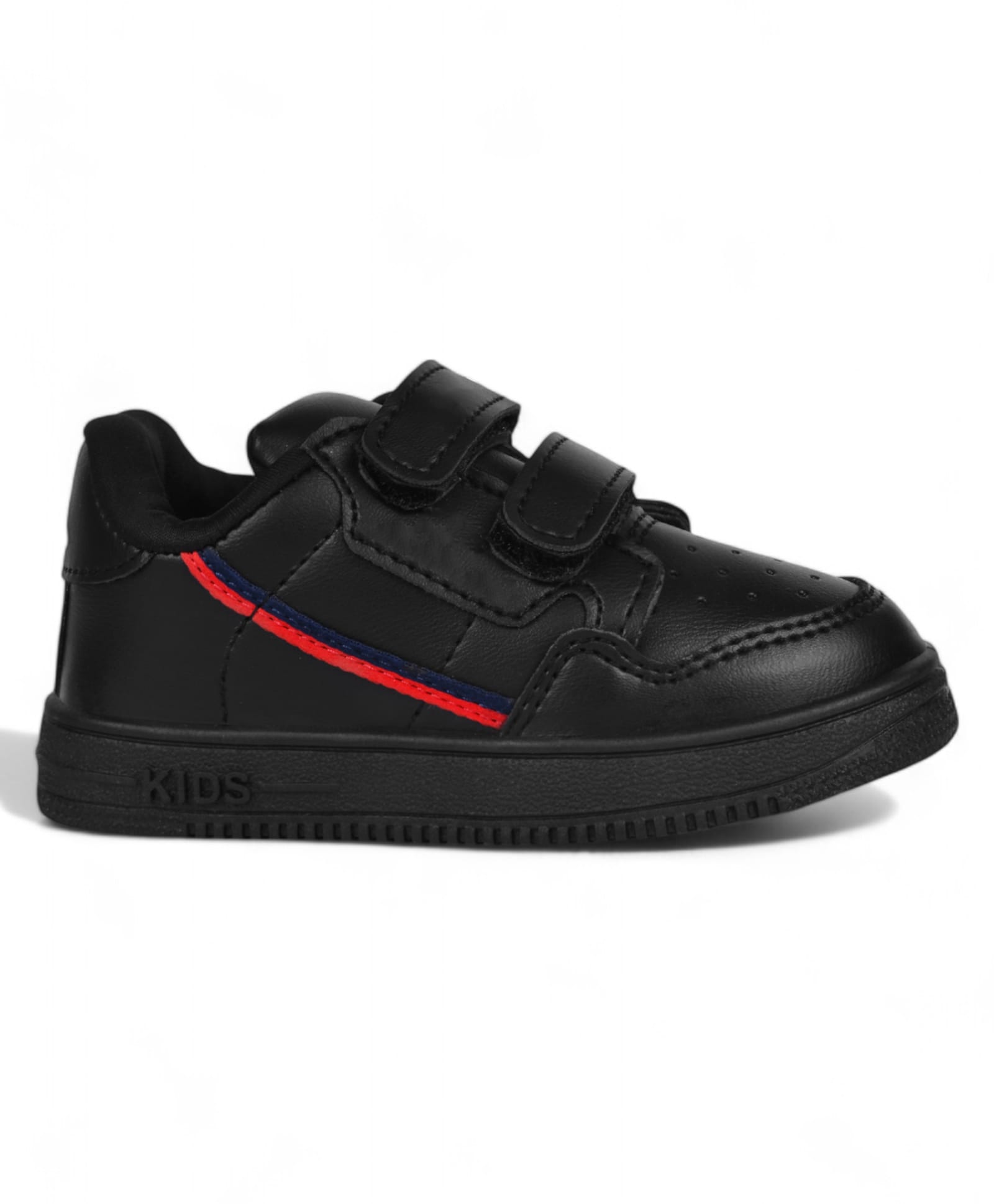 Lil Lollipop Solid Velcro Closure Shoes - Black-picture-17