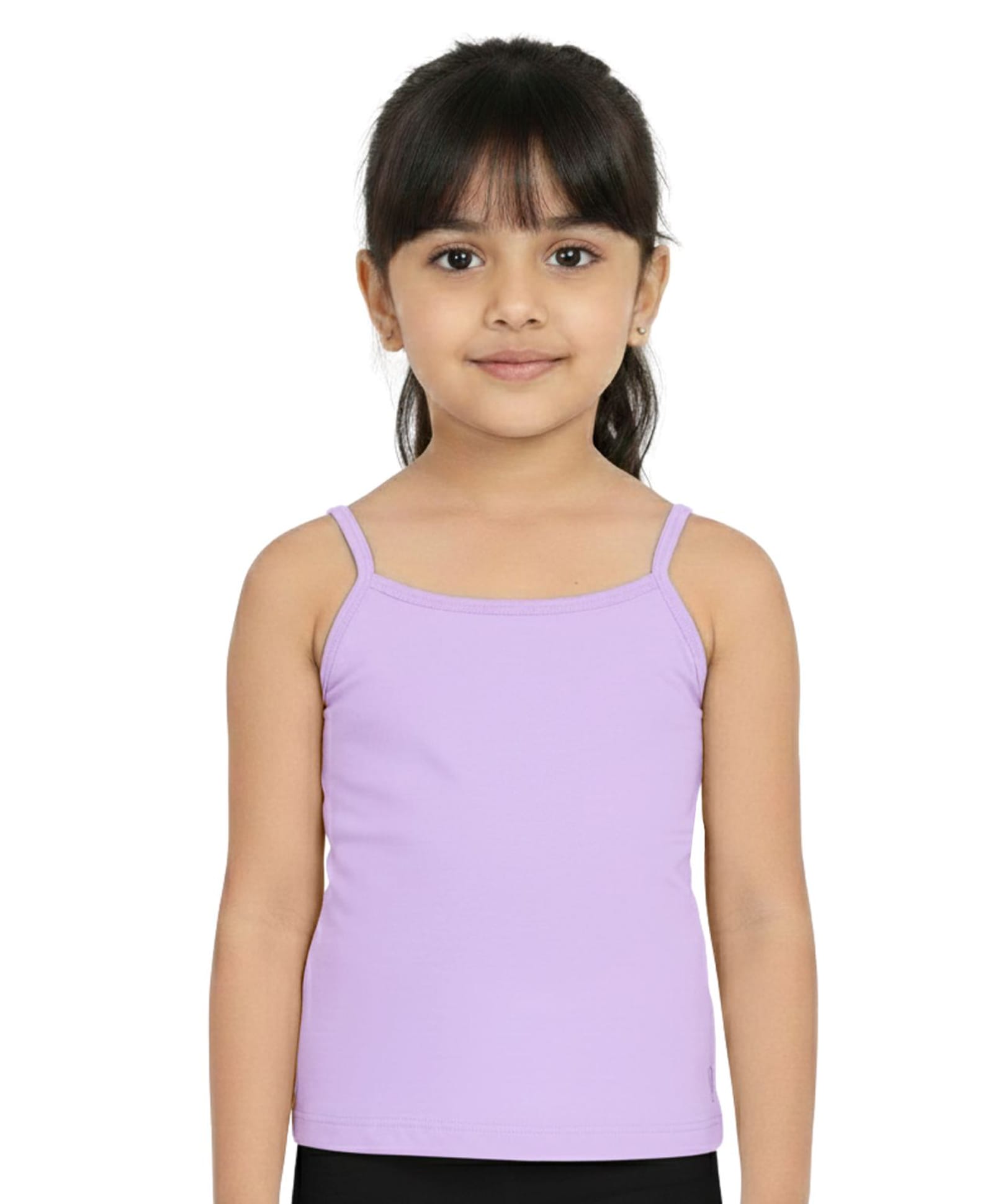 Plan B Cotton Knit Sleeveless Solid Camisole - Lavender-picture-27