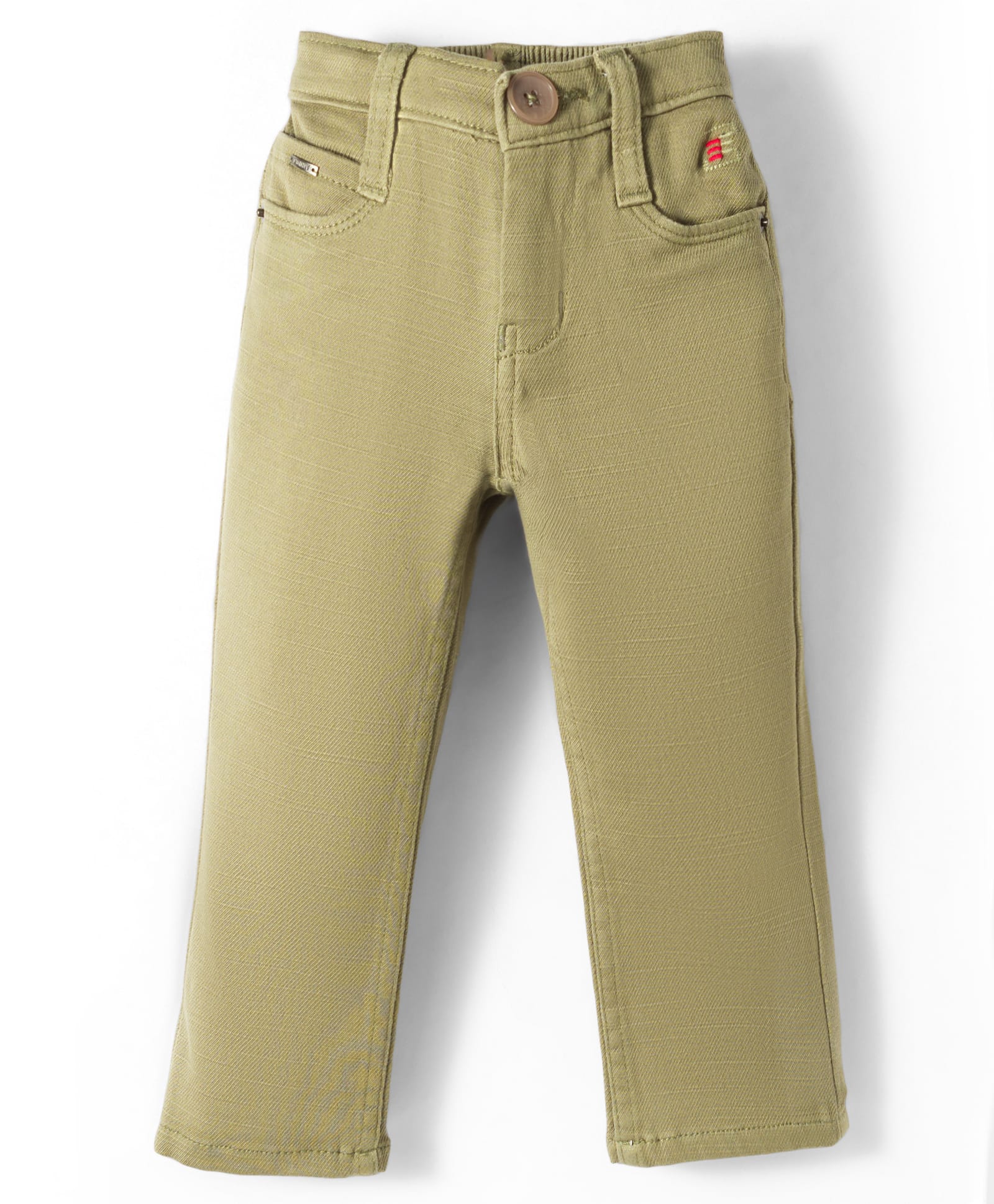 Noddy Solid Trousers - Green-image-0