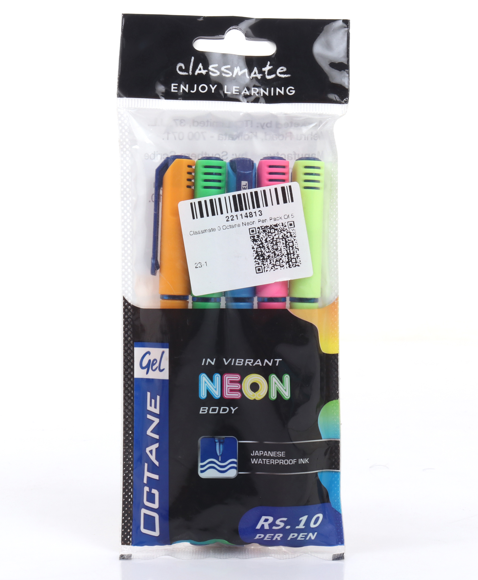 Classmate Octane Neon Pens - Pack of 5-image-12