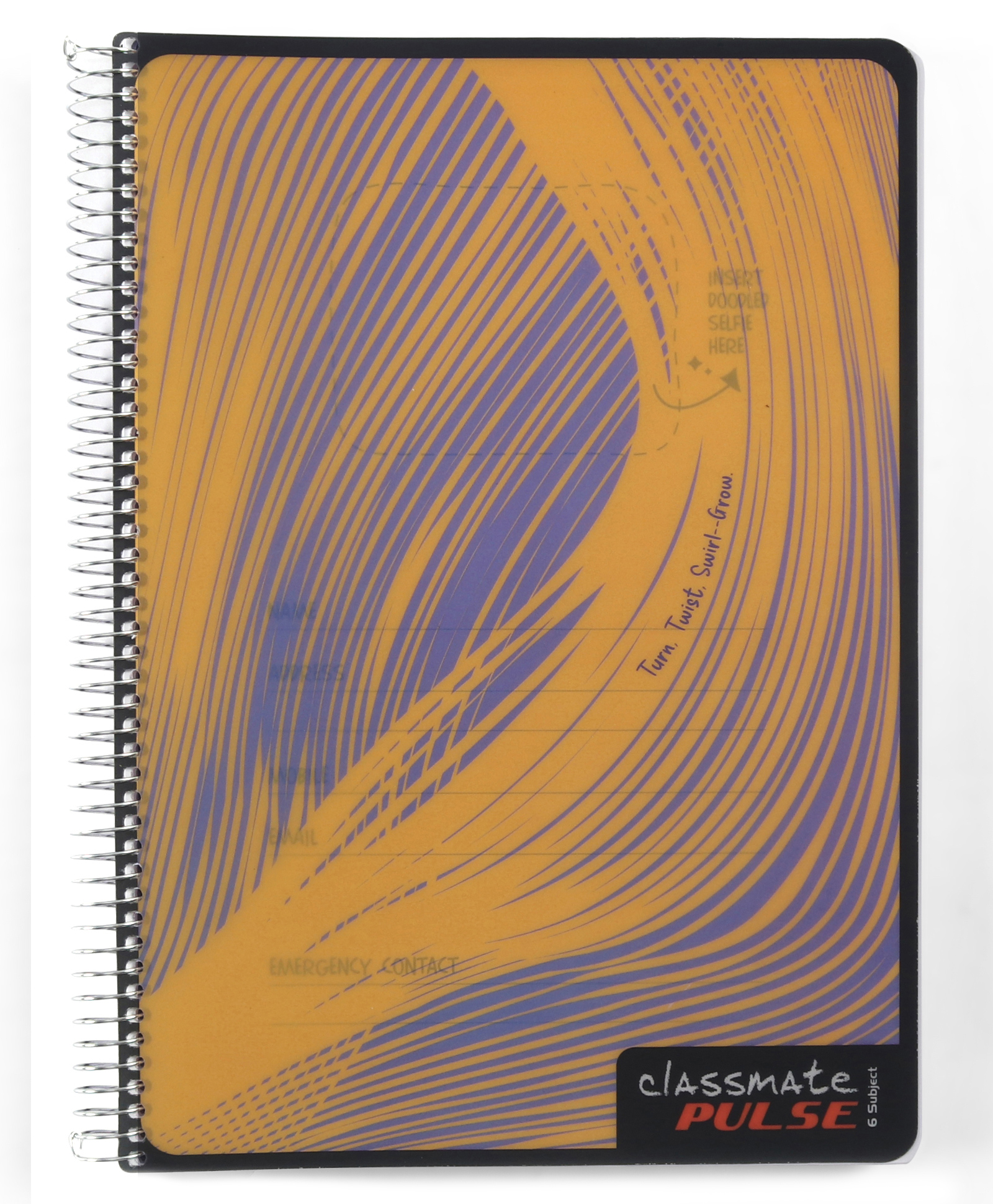 Classmate Pulse Spiral Unruled 297 X 210 Notebook - 300 Pages-image-45