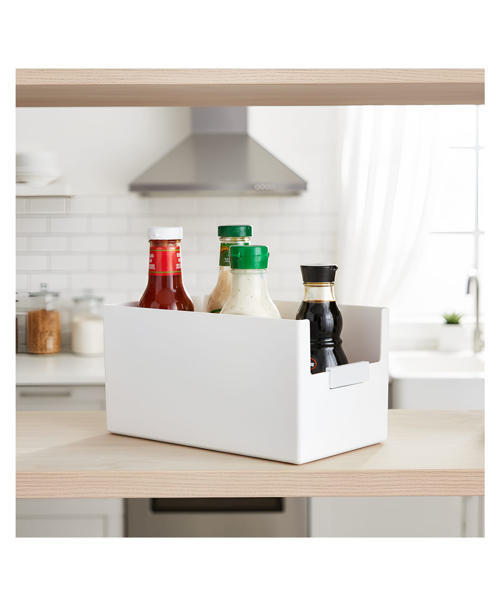 STOR Modular Storage Organiser | White PET Plastic | Stackable Pantry Container | Kitchen Organizer-picture-17