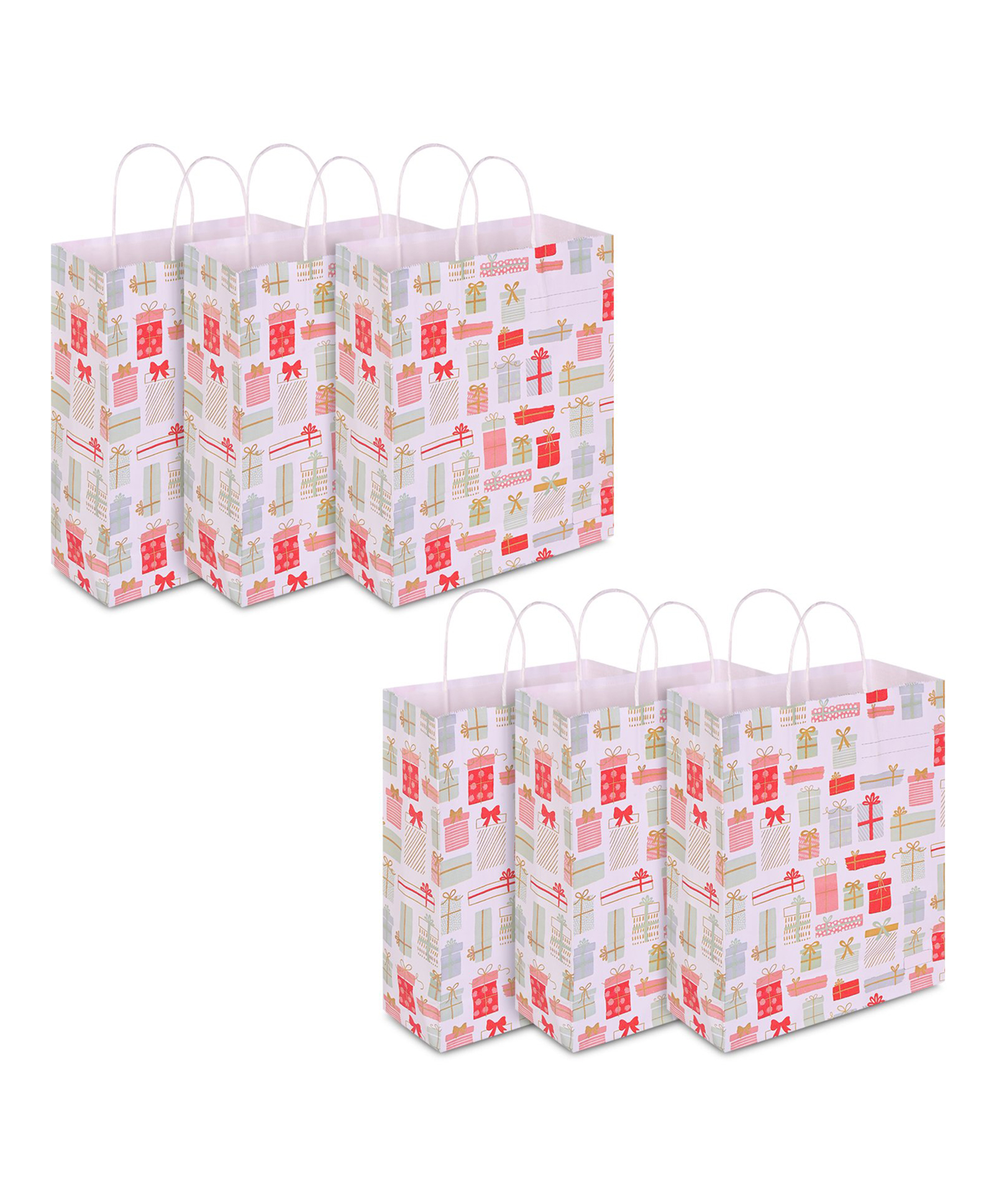 Asera Paper Gift Bags, 12x10x3 Inches, Party Favor Goodie Bags, Reusable Paper Return Gift Bags ( Gift Box 6 Pcs))-picture-25
