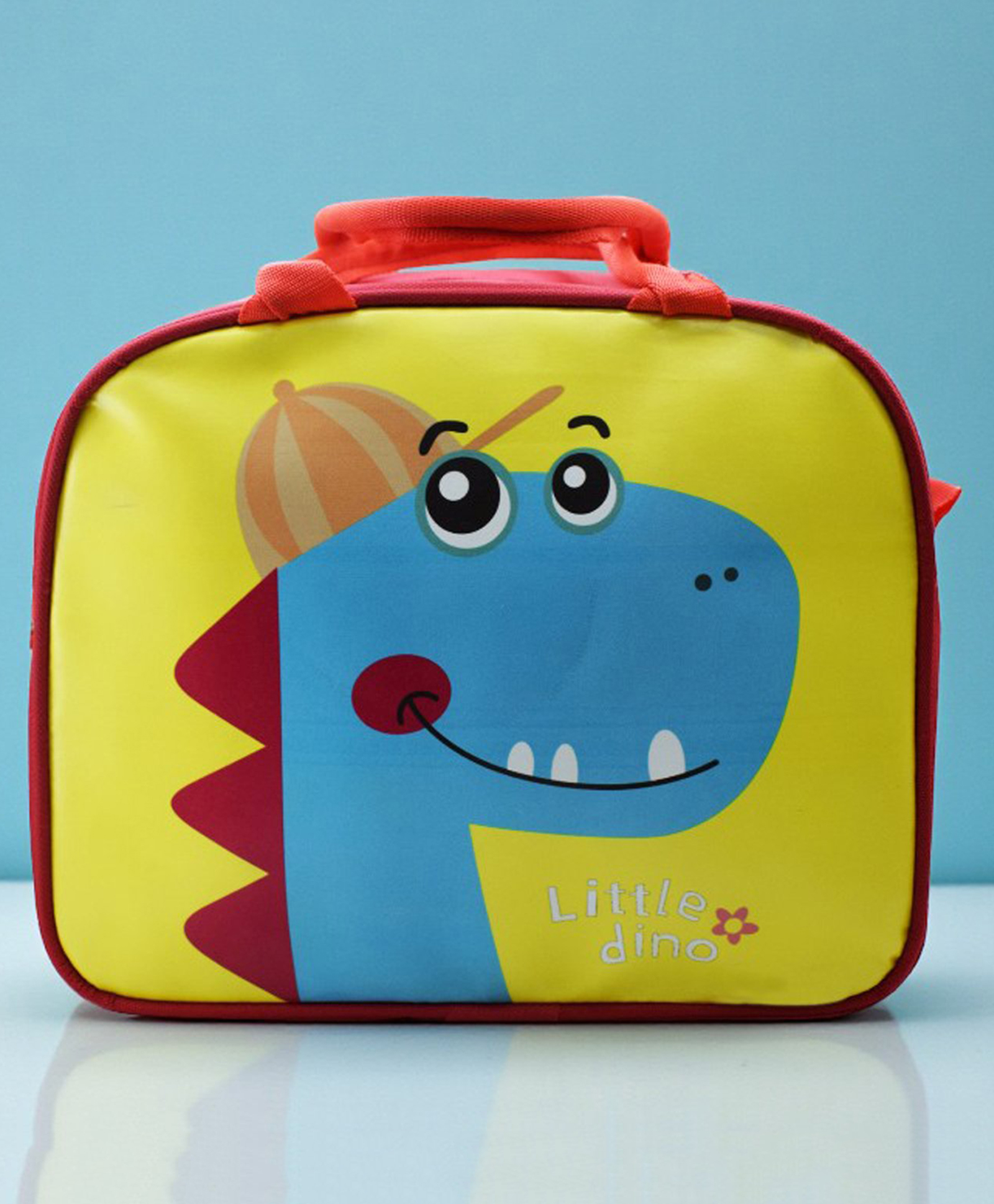 Asera Pack of 1 Dino Theme Lunch Bag Birthday Return Gifts-Yellow-image-35