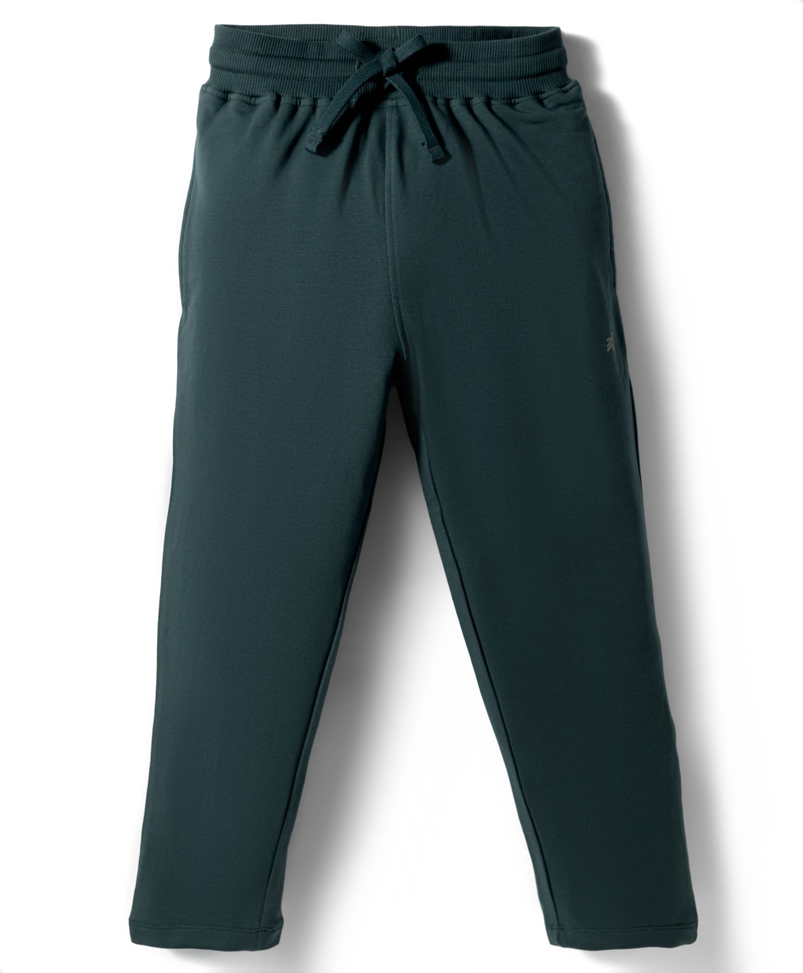 Doreme Knitted Full Length Solid Color Lounge Pant - Dark Green-picture-15