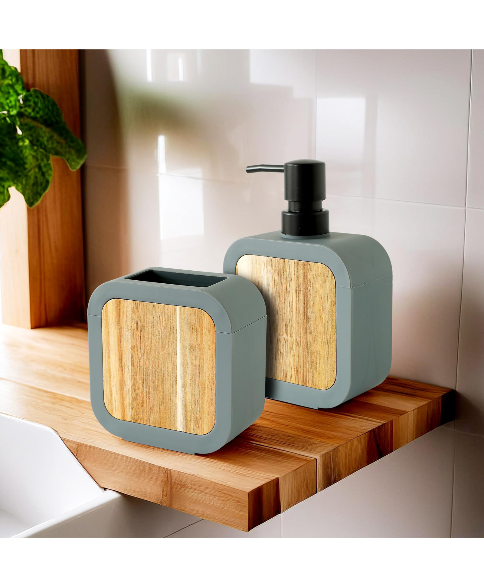 Bathroom accessories set(Pack of 2) | KL9246-BS-GRY-image-24