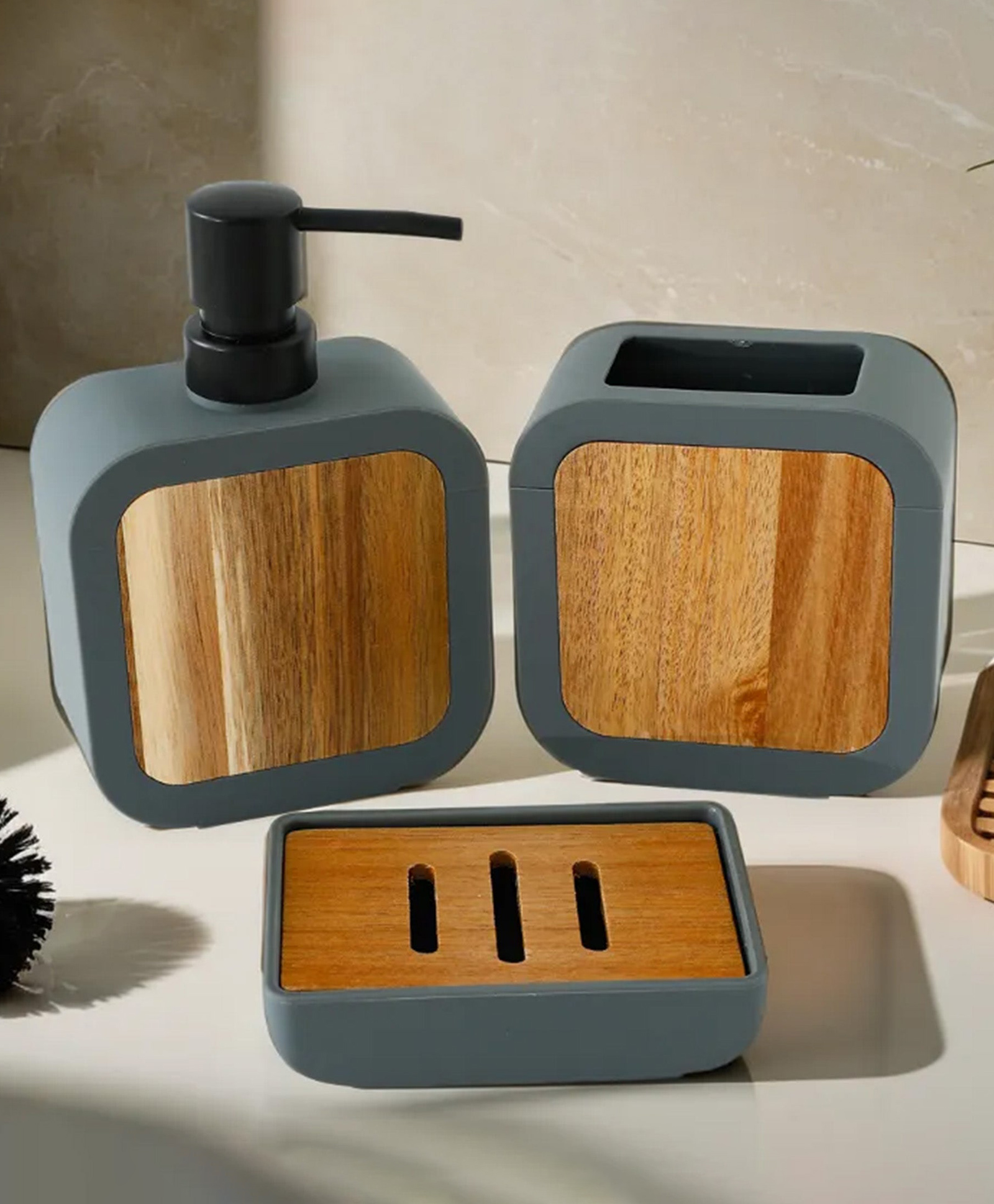 Bathroom accessories set(Pack of 3) | KL9245-BS-GRY-image-20