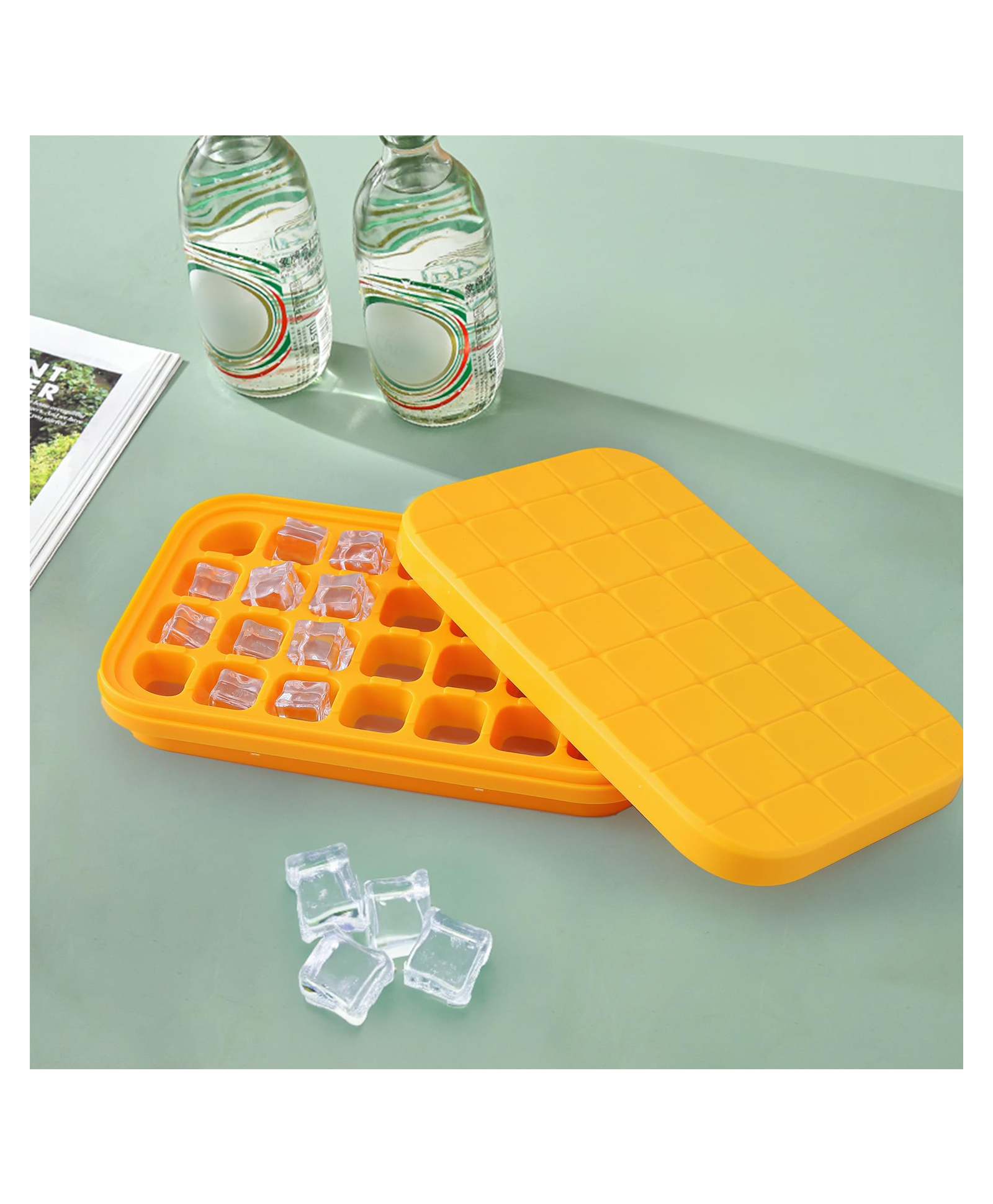 Ice Cube Tray | Orange | ZX23101-A-image-10