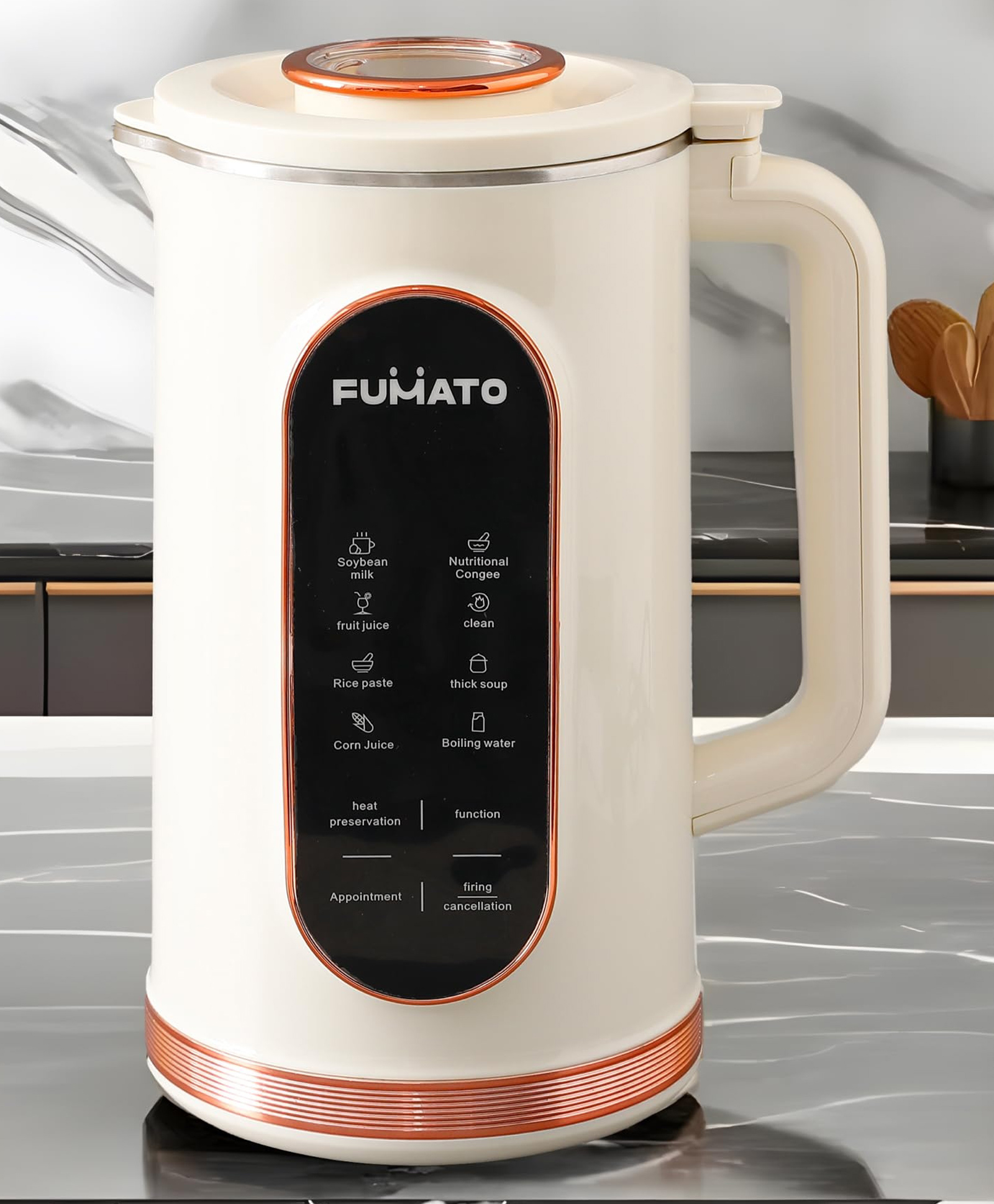 FUMATO Soup maker Beige KBE515-image-10