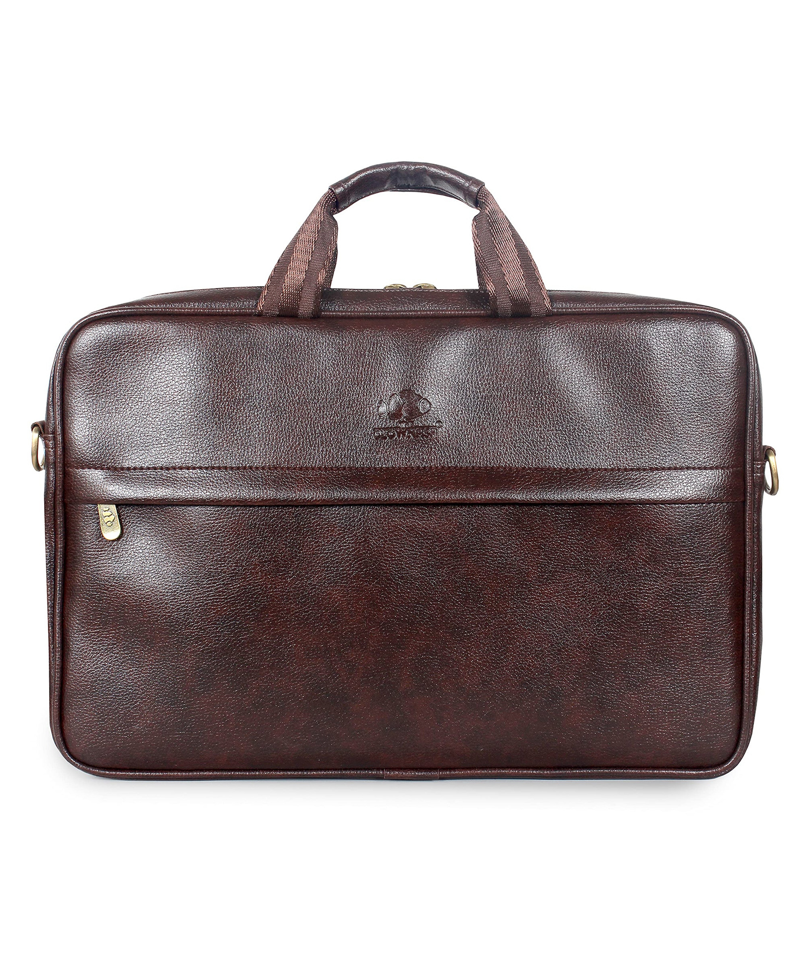 (TCFLBFL-IN156DBR54)- The Clownfish Messenger Bag For Unisex Adult -(Dark Brown)-image-30