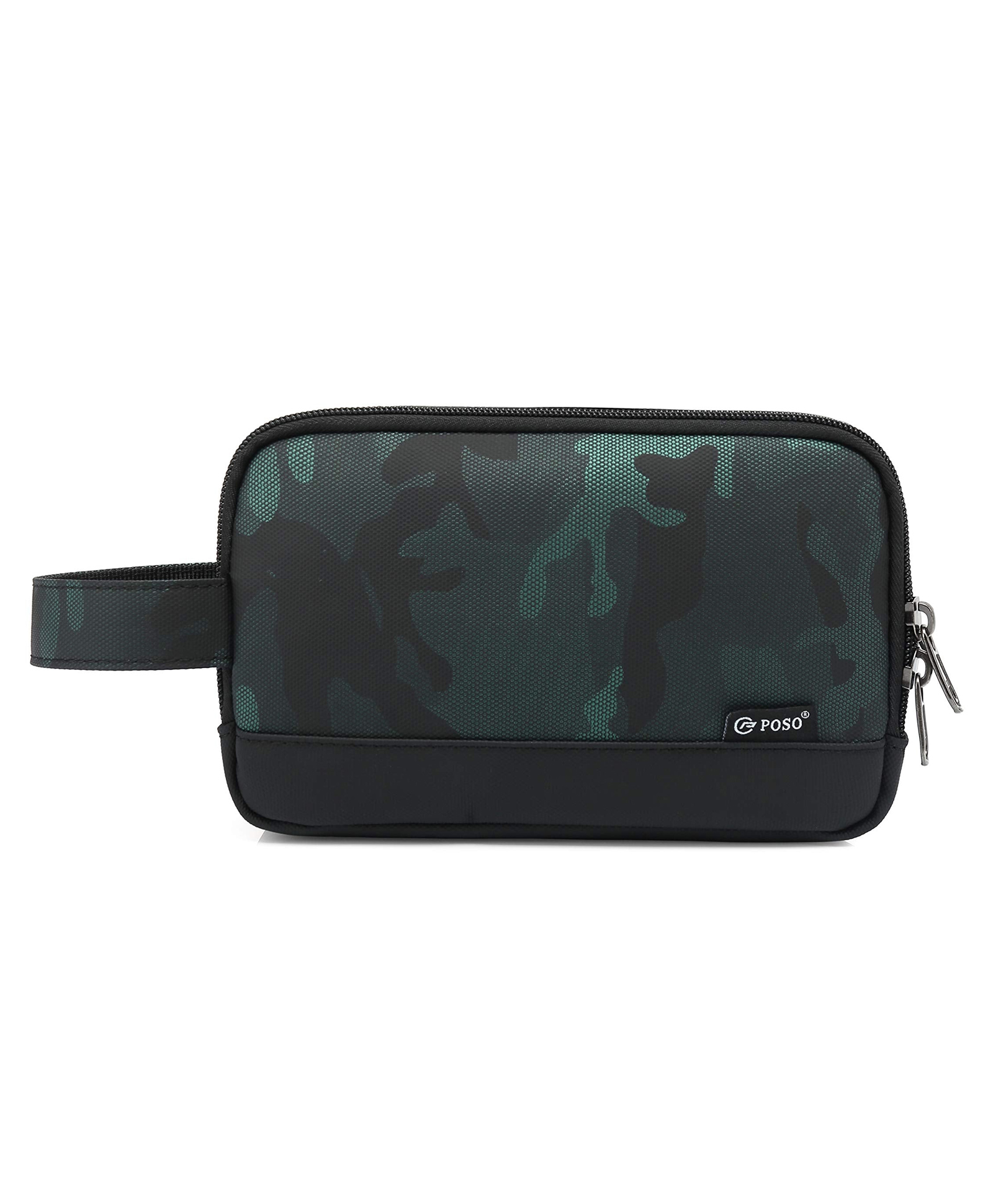 the clownfish (TCFPS-820) POSO Travel Pouch Toiletry Bag Shaving Kit Bag for Men Toiletry Bag for Women Toiletry Bag for Men Travel Kit for Men Travel Pouch for Men Travel Kit (Green)-picture-19